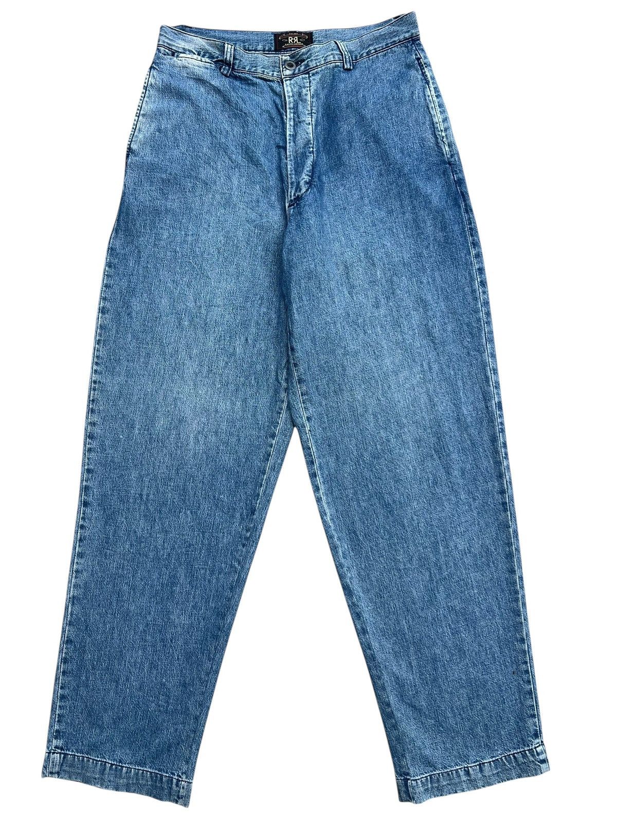 Vintage 90s Polo Ralph Lauren RRL Denim Pants 32x31