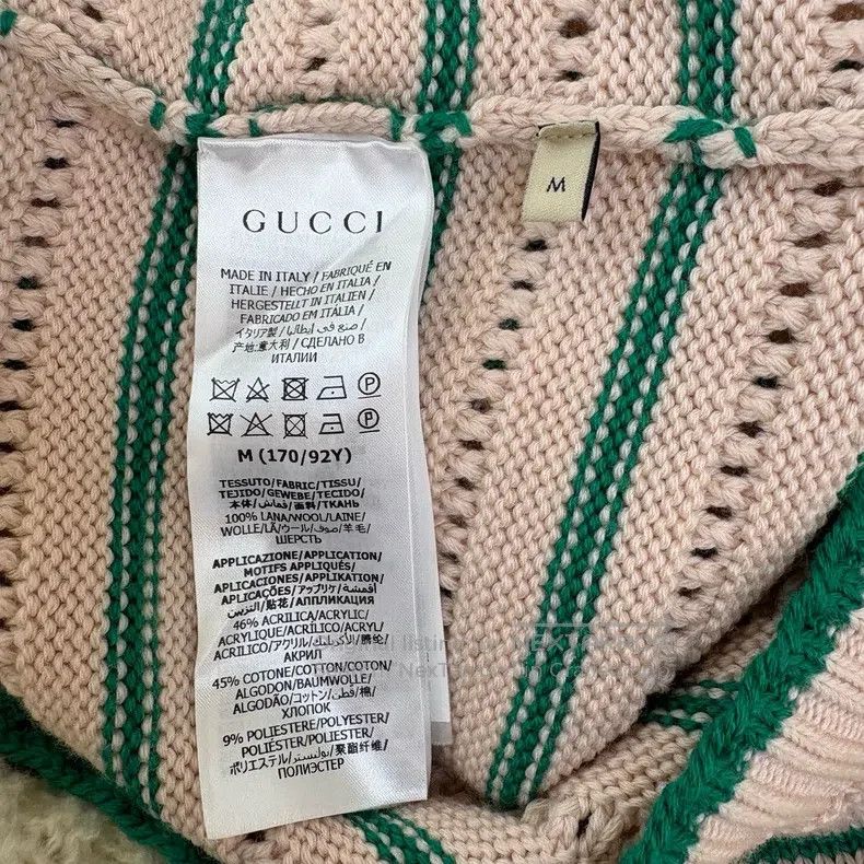 Gucci Gucci Double G old flower full print V-neck knitwear sweat Size XS / US 0-2 / IT 36-38 - 4 Thumbnail