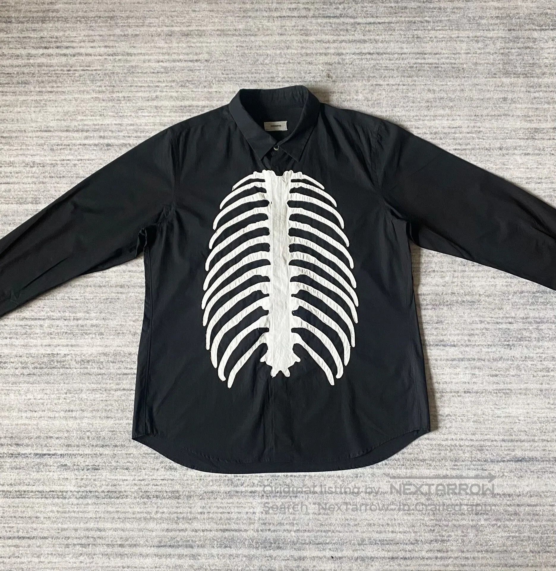 Undercover Undercover Skeleton Embroidered Long Sleeve Shirt. Size US M / EU 48-50 / 2 - 2 Thumbnail