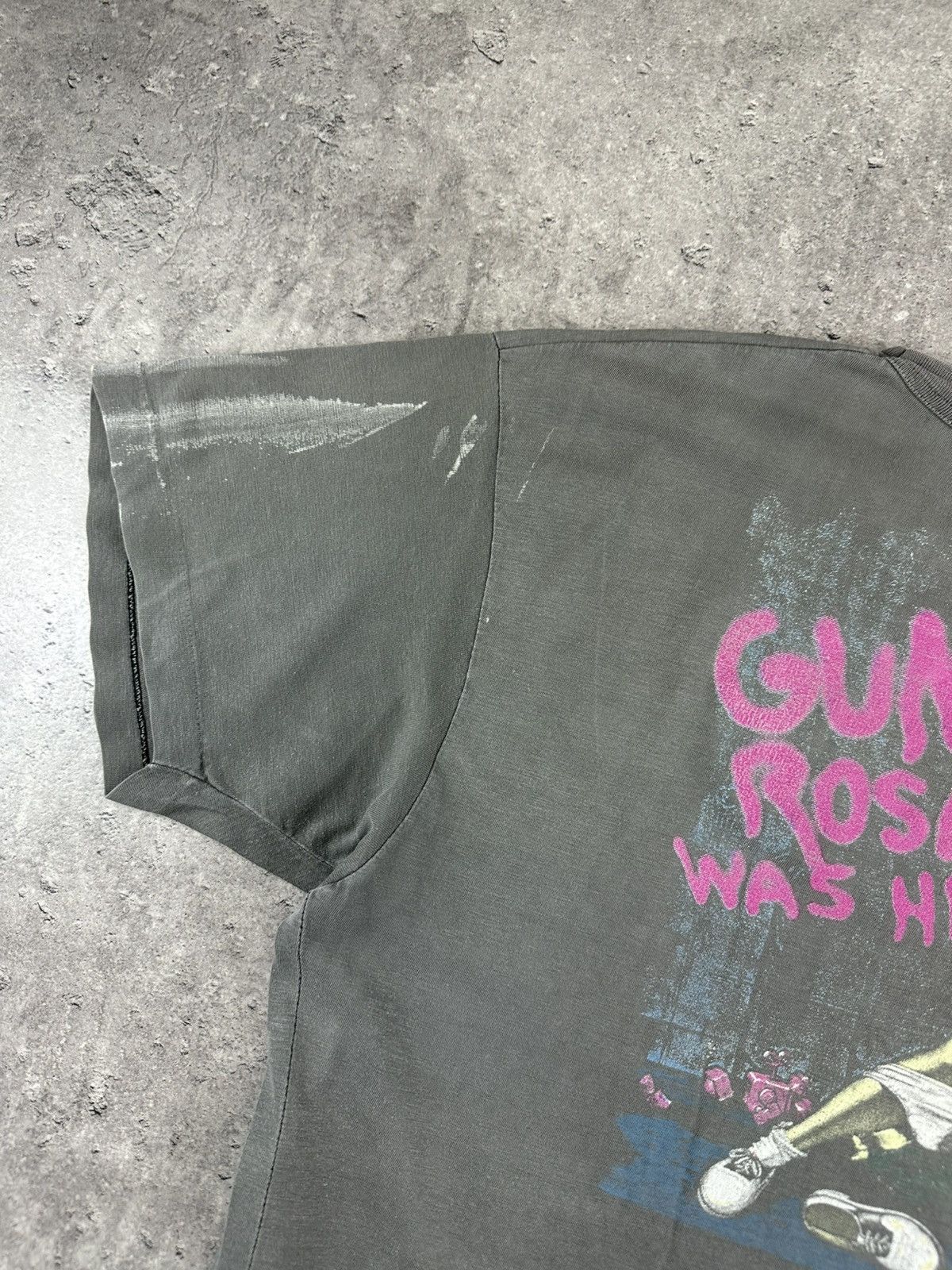 Guns N' Roses T-Shirt tee Gun’s N’ roses 1987 was here merch hardcore Size US L / EU 52-54 / 3 - 7 Thumbnail