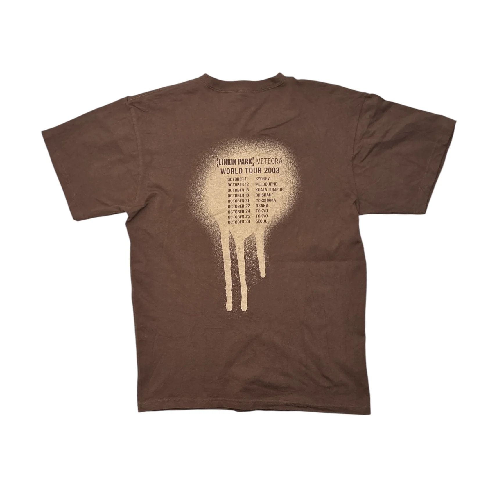 Band Tees Vintage Linkin Park METEORA World Tour 2003 Tshirts Size US L / EU 52-54 / 3 - 2 Thumbnail