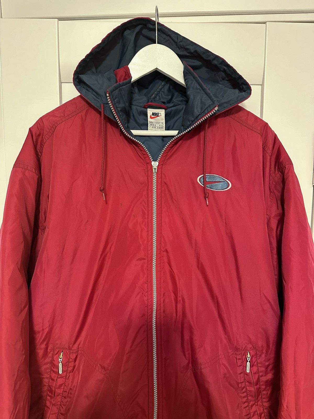 Nike × Vintage Nike Vintage Swoosh Jacket Big Logo Mens Size M Size US M / EU 48-50 / 2 - 13 Thumbnail