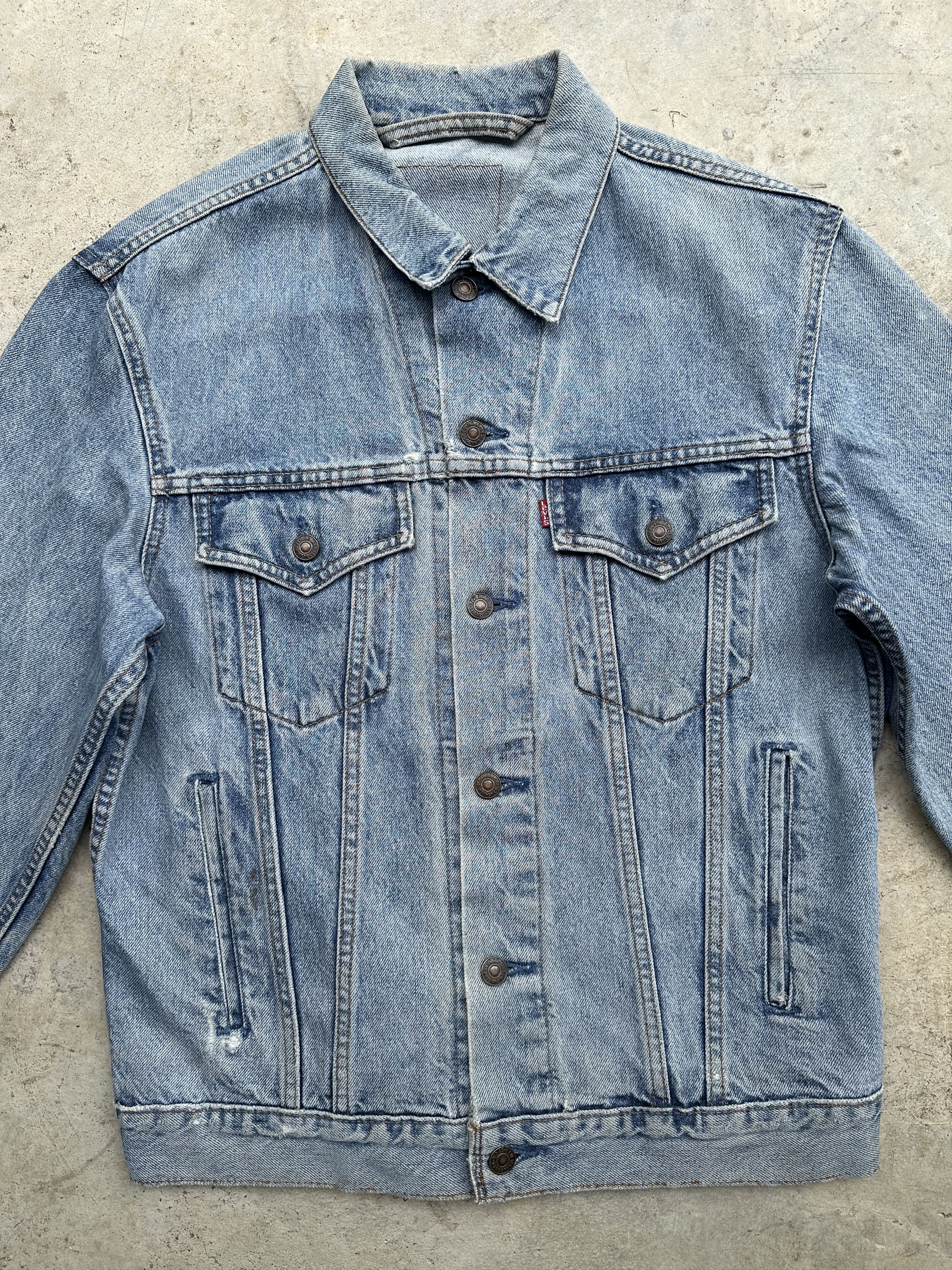 Levi's Vintage Levi’s Trucker Jacket Lot 75506 Distressed Jeans Size US M / EU 48-50 / 2 - 3 Thumbnail