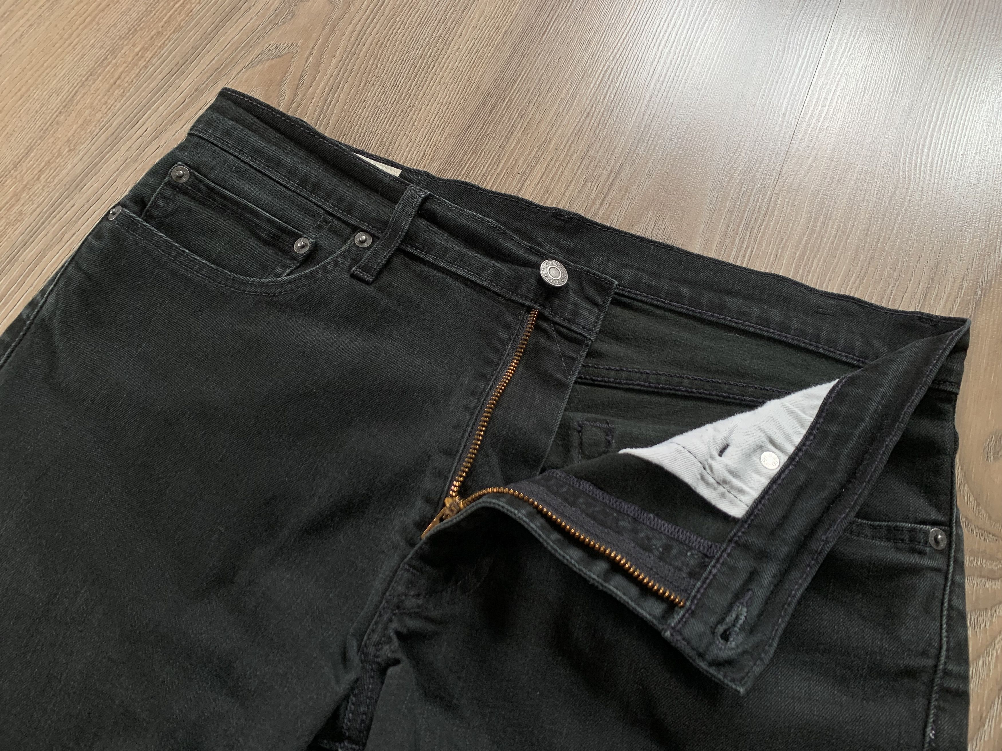 Levi's × Vintage Levis Premium 511 Black Stretch Jeans Size US 33 - 6 Thumbnail