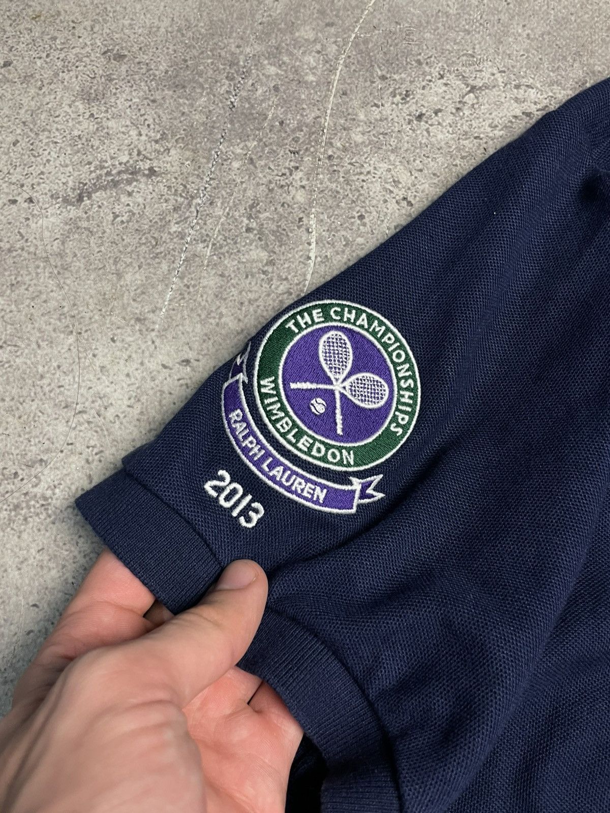 Polo Ralph Lauren 🇬🇧 Vintage Polo Ralph Lauren Wimbledon tennis polo t-shirt Size US XL / EU 56 / 4 - 4 Thumbnail