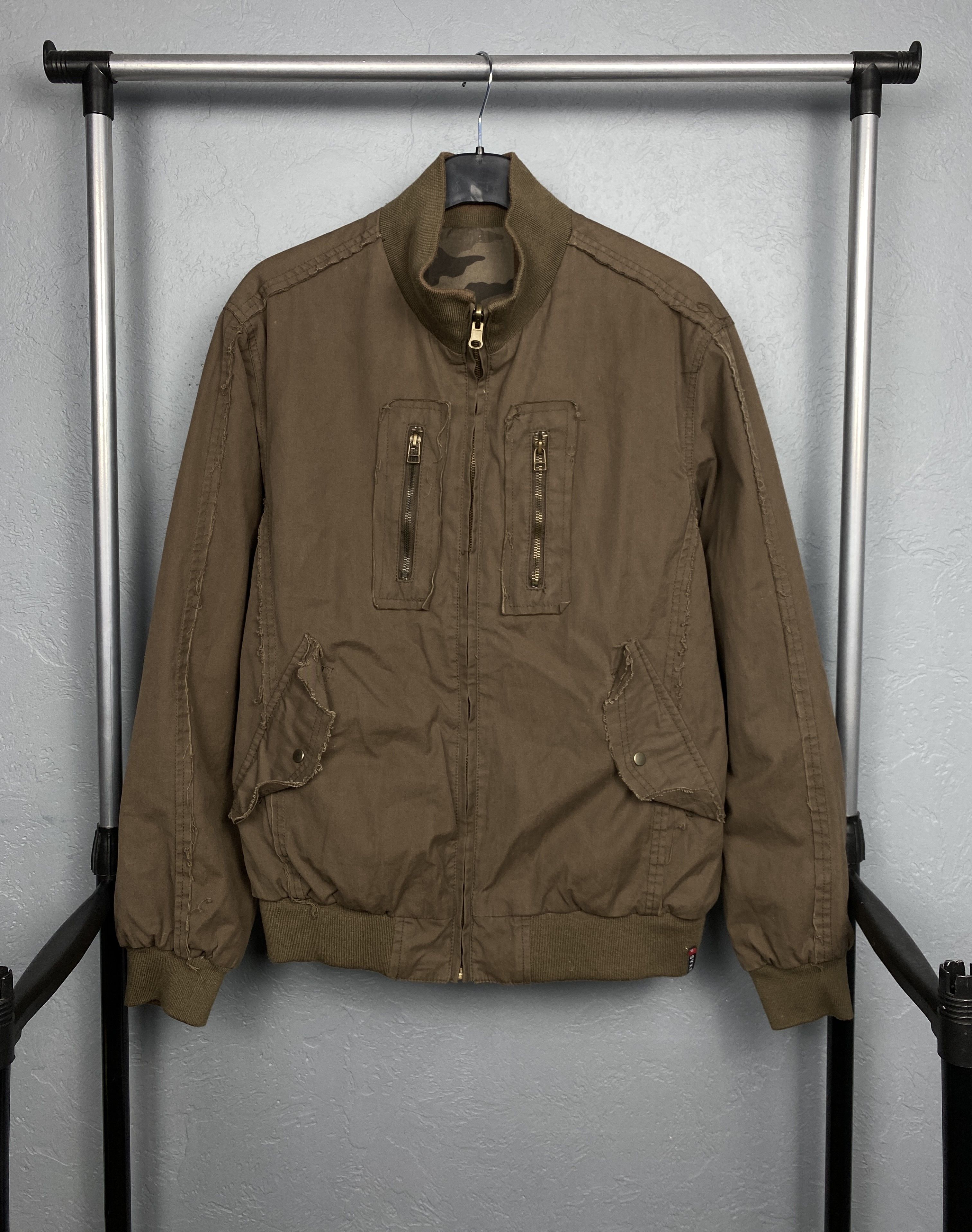 Levi's Levi's Sykes Vintage Military Reversible Bomber Jacket Size US XL / EU 56 / 4 - 6 Thumbnail