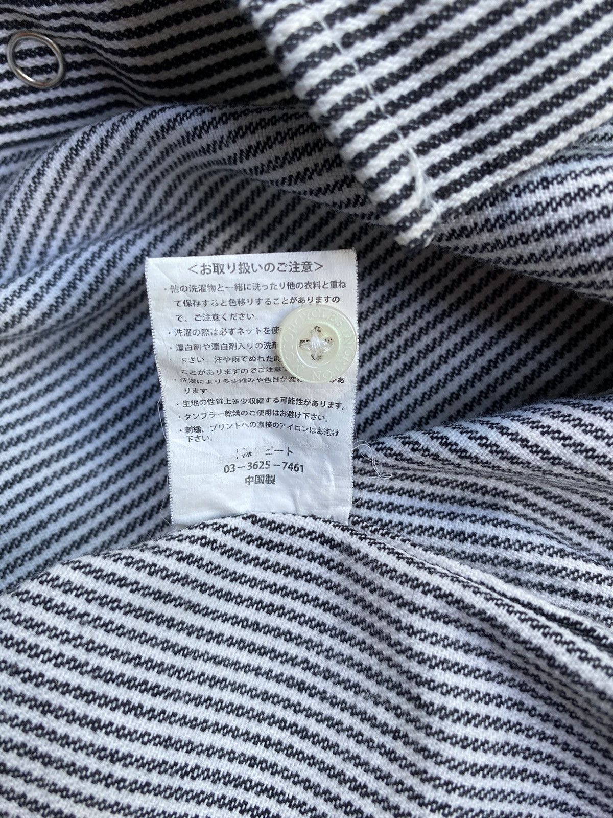 Norton Norton stripped embroidery shirt Size US M / EU 48-50 / 2 - 19 Thumbnail