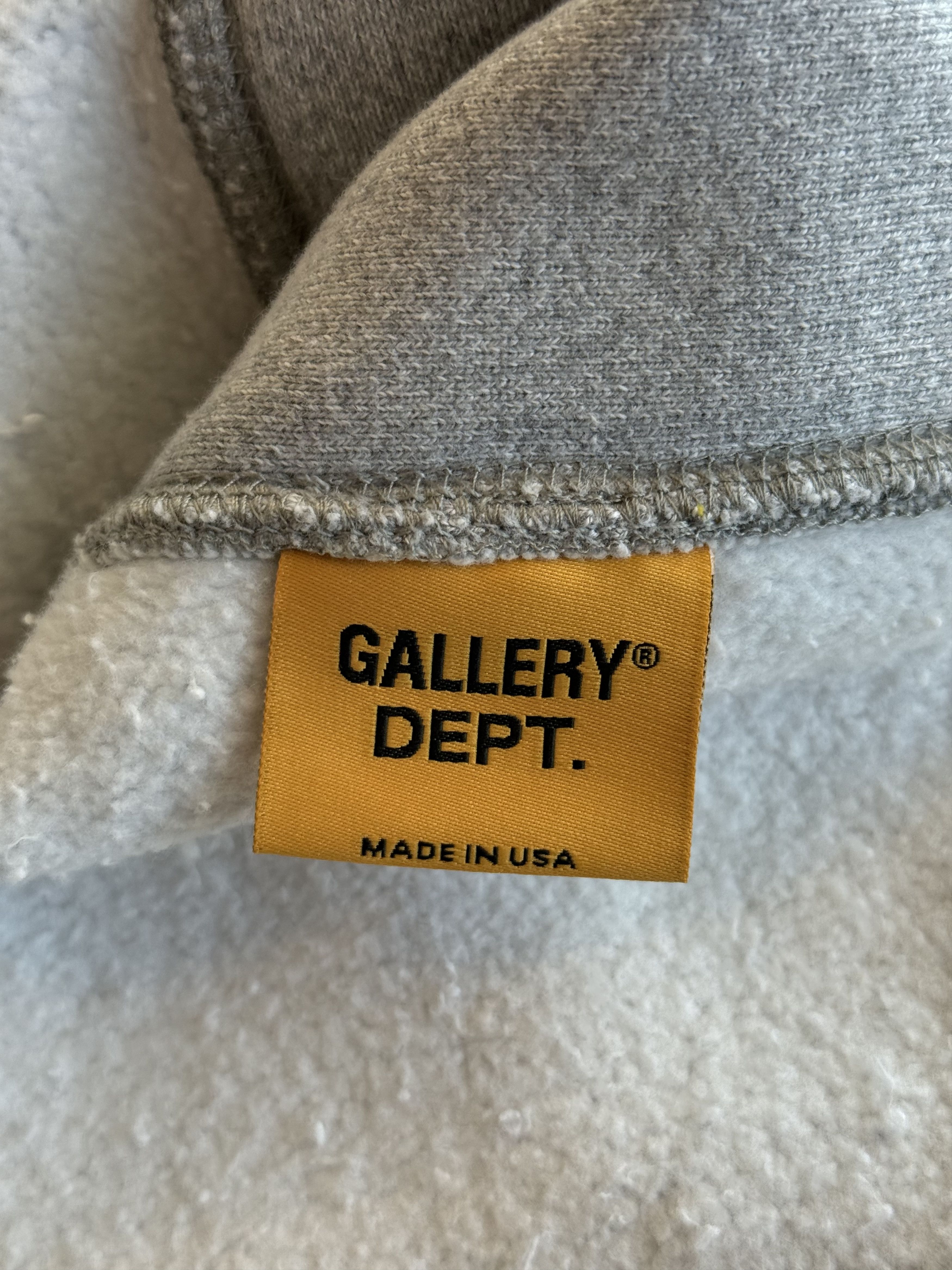 Gallery Dept. Gallery Dept Grey & Navy Art Dept Graphic Hoodie Size US XL / EU 56 / 4 - 4 Thumbnail