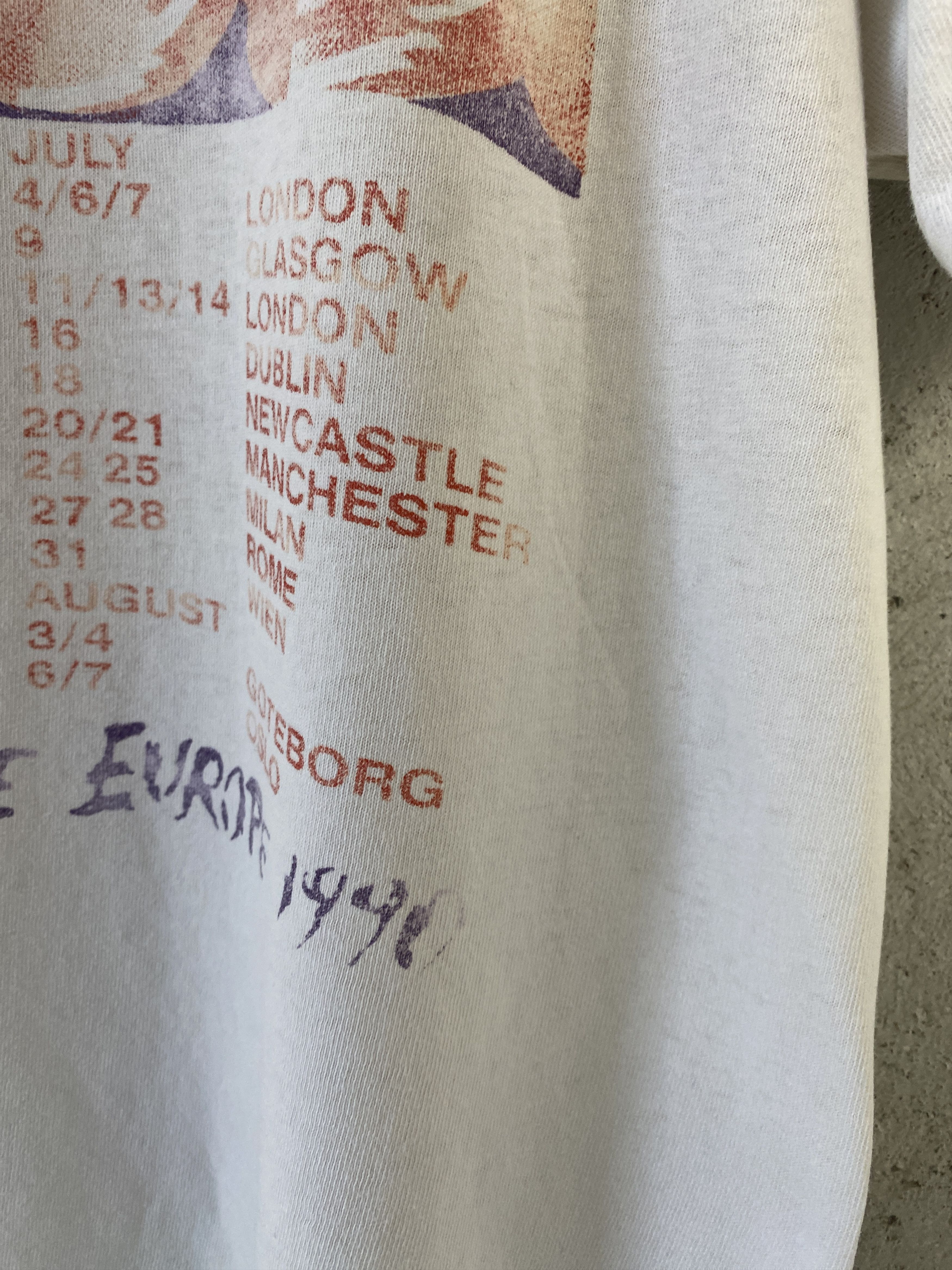 The Rolling Stones The Rolling Stones 1990 vintage Urban Jungle Europe Tour Size US M / EU 48-50 / 2 - 6 Thumbnail