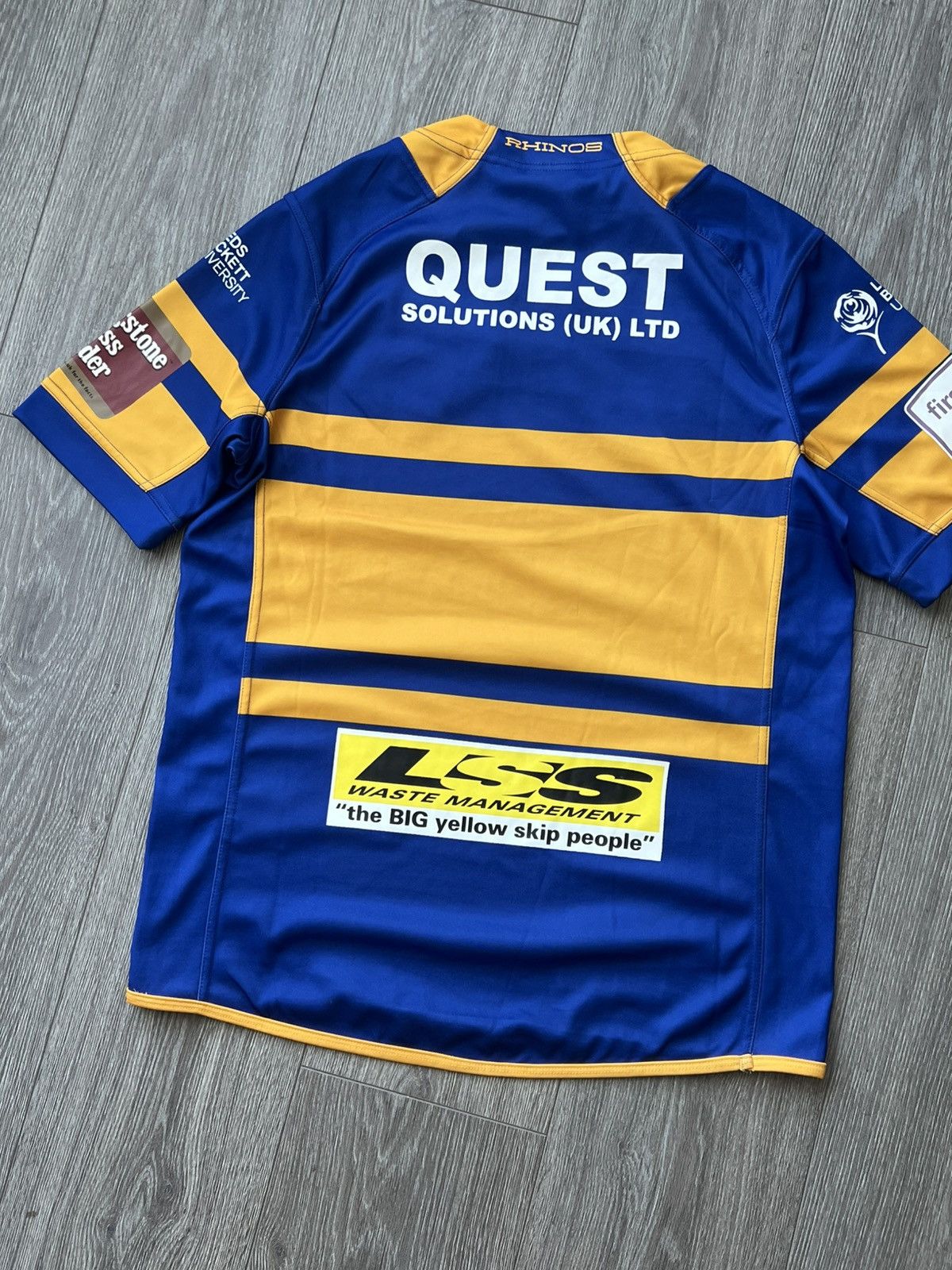 Other ISC Leeds Rhinos Rugby Jersey Blokecore Vintage Size US S / EU 44-46 / 1 - 16 Thumbnail