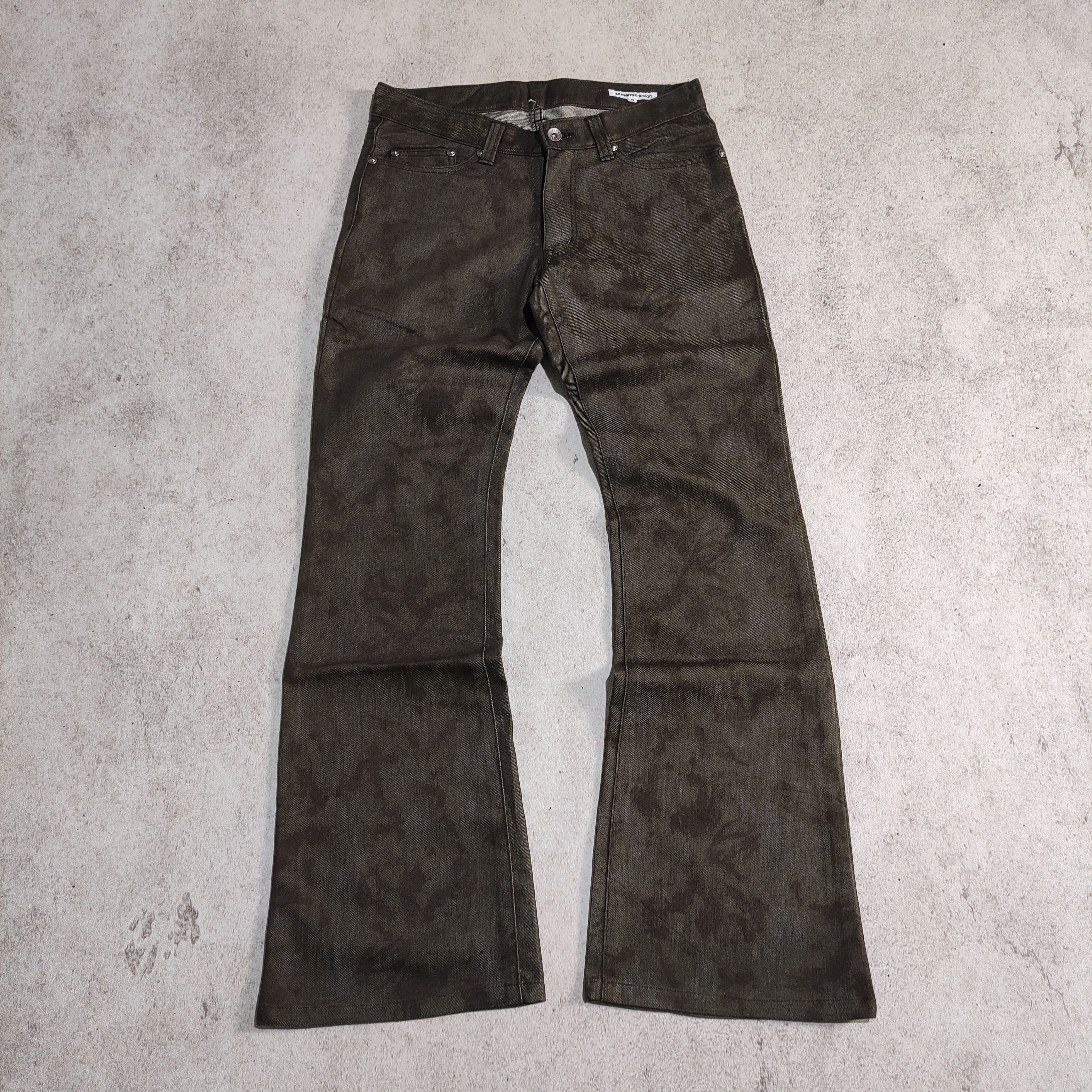 Semantic Design 00s Flared Denim – firstfinal