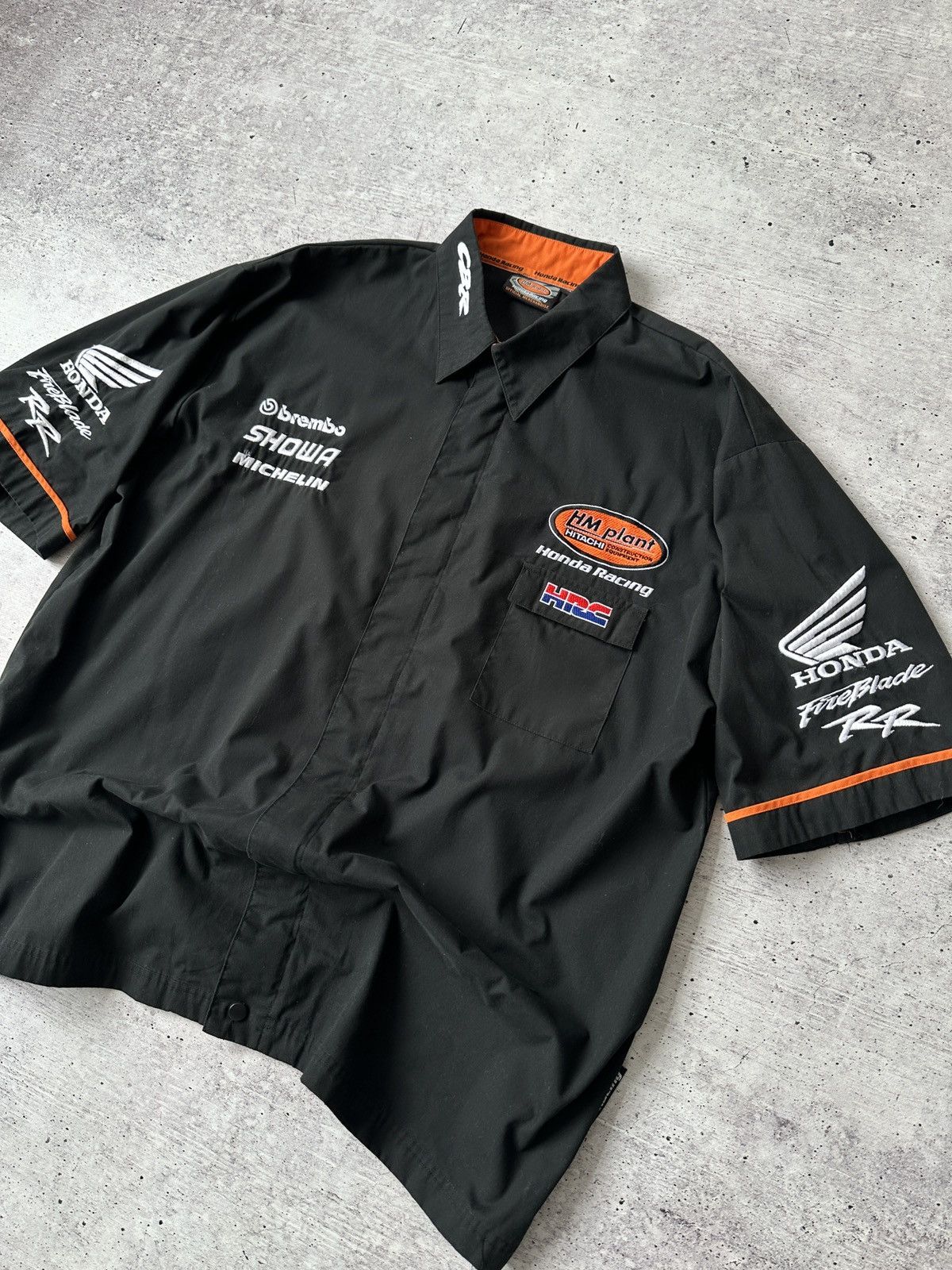 Honda Vintage Honda Racing Shirt HRC Moto GP Size US XXL / EU 58 / 5 - 6 Thumbnail
