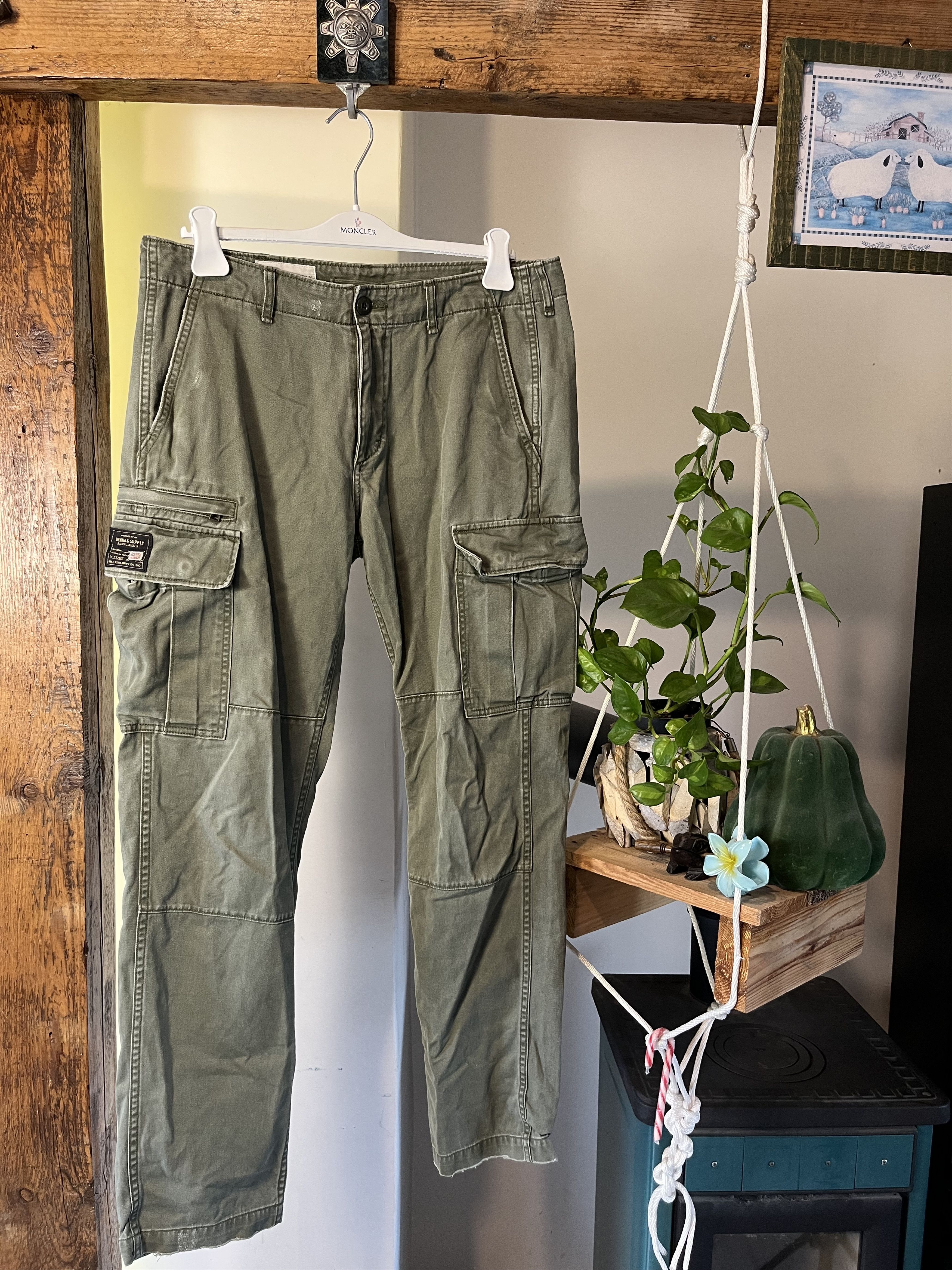 Denim & Supply Ralph Lauren Vintage Denim & Supply Ralph Lauren Cargo Pants Size US 34 / EU 50 - 1 Thumbnail
