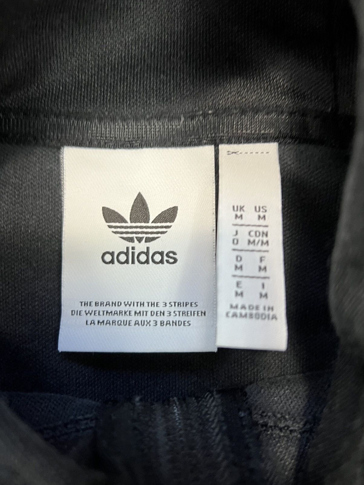 Adidas Hoodie Adidas Outline 3x Logo Black Size US M / EU 48-50 / 2 - 2 Thumbnail