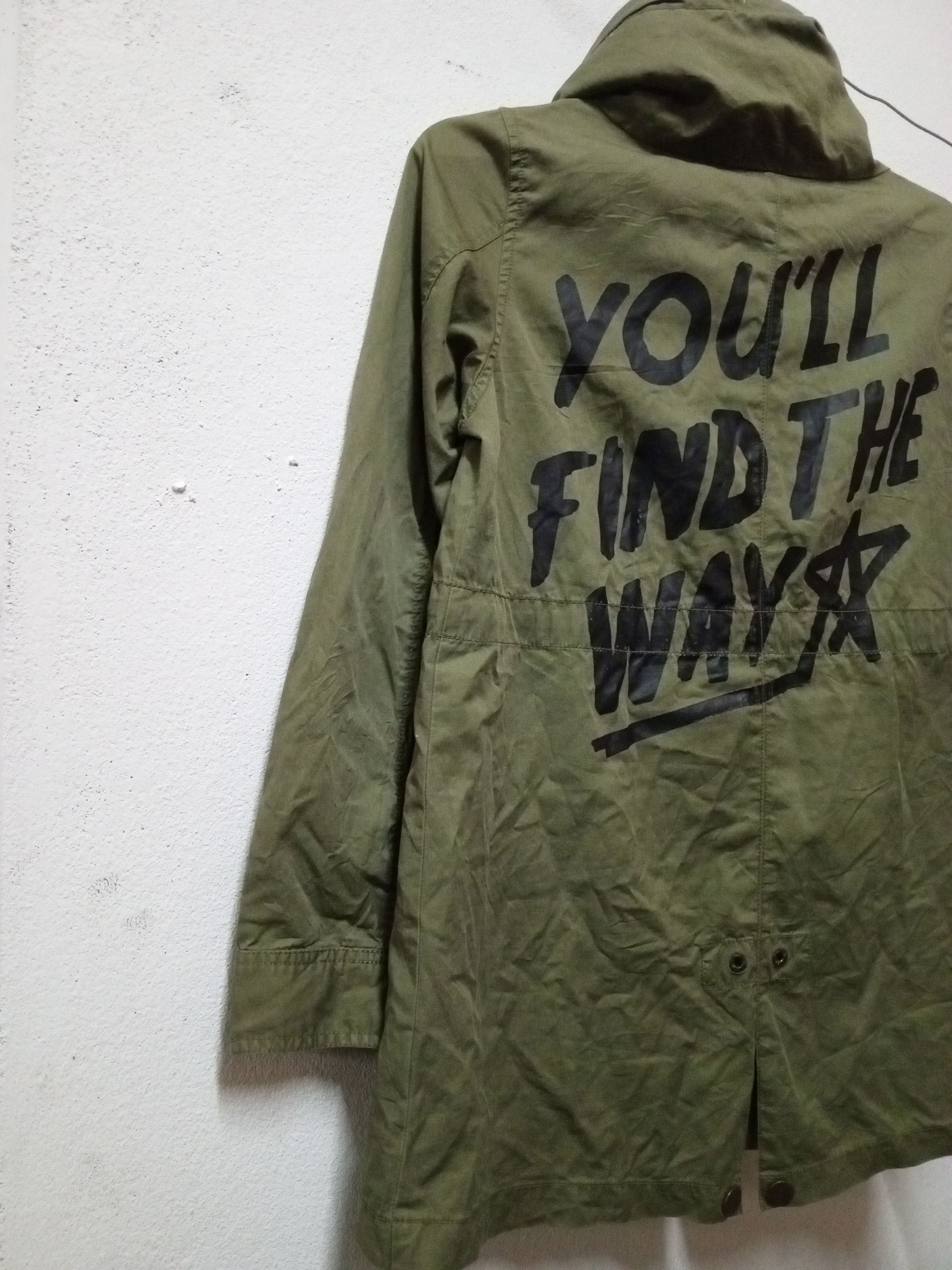 If Only Was True BLUE MOON BLUE AMRICAN VTG 1998 MILITARY Size US M / EU 48-50 / 2 - 2 Thumbnail