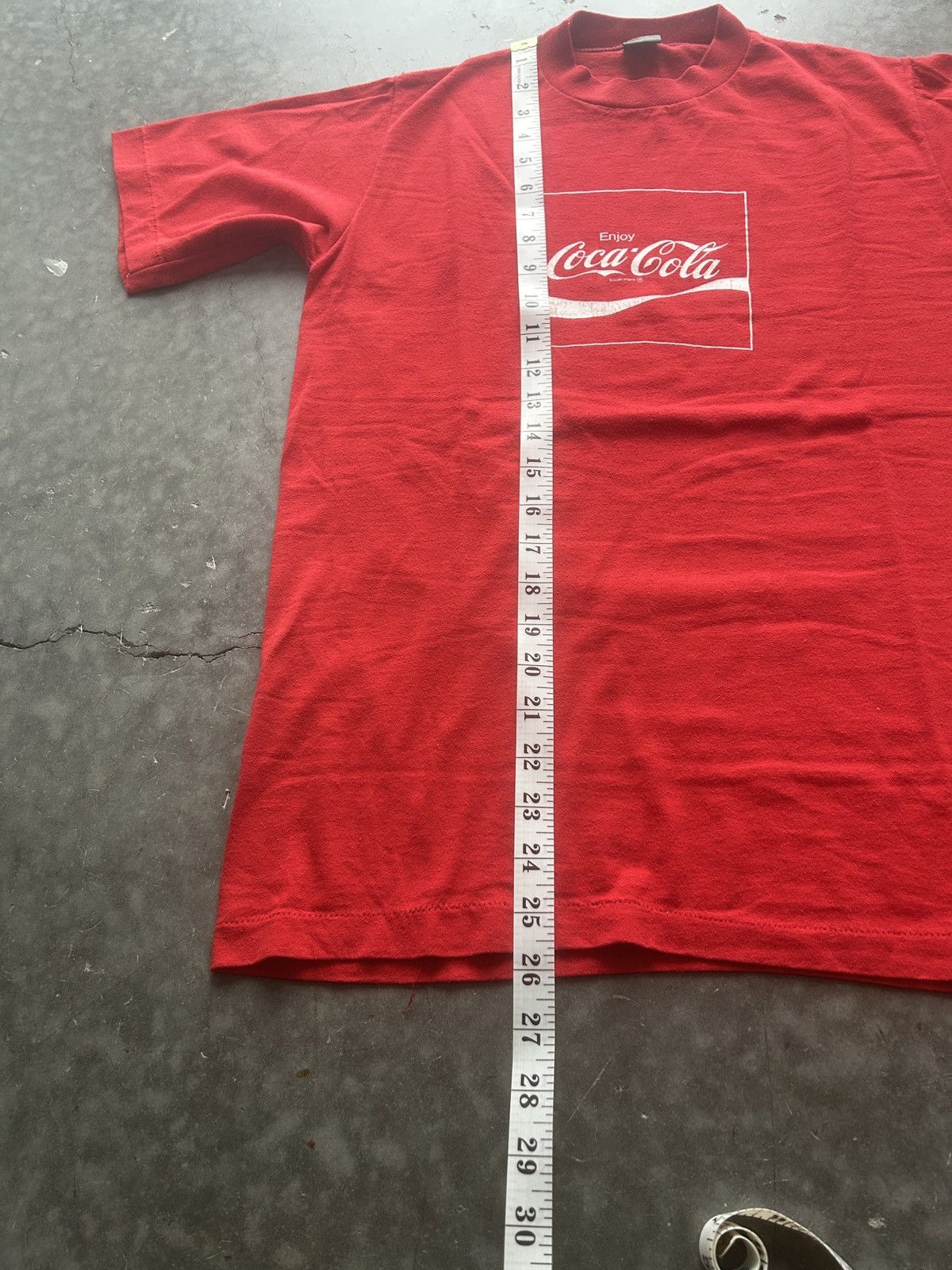 Russell Athletic × Vintage Vintage 80s Coca Cola Coke In Space Tee Size US M / EU 48-50 / 2 - 7 Thumbnail