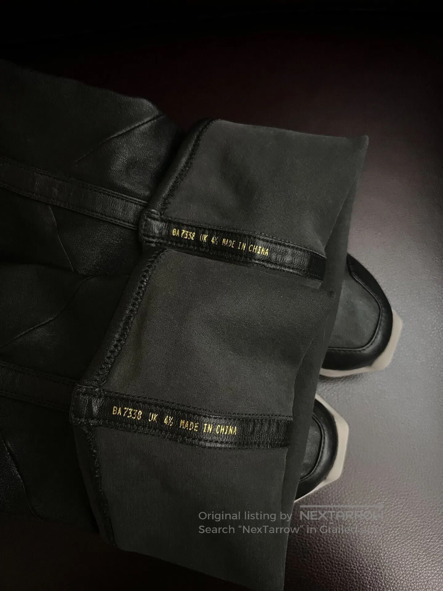 Rick Owens Rick Owens Over-the-Knee Goddess Boots. Size US 6.5 / IT 36.5 - 8 Thumbnail