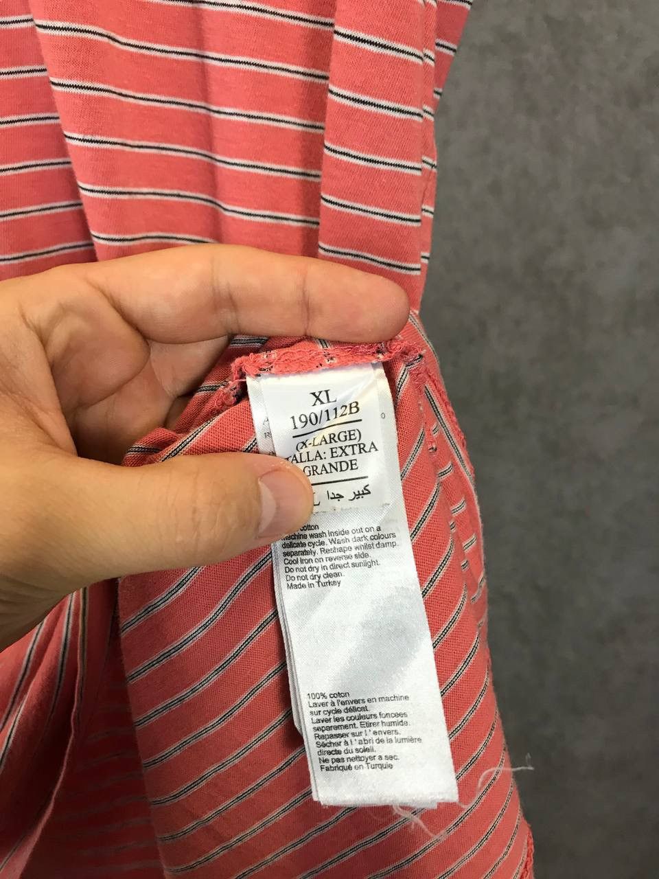 Allsaints Allsaints striped logo designer tee Size US XL / EU 56 / 4 - 5 Thumbnail