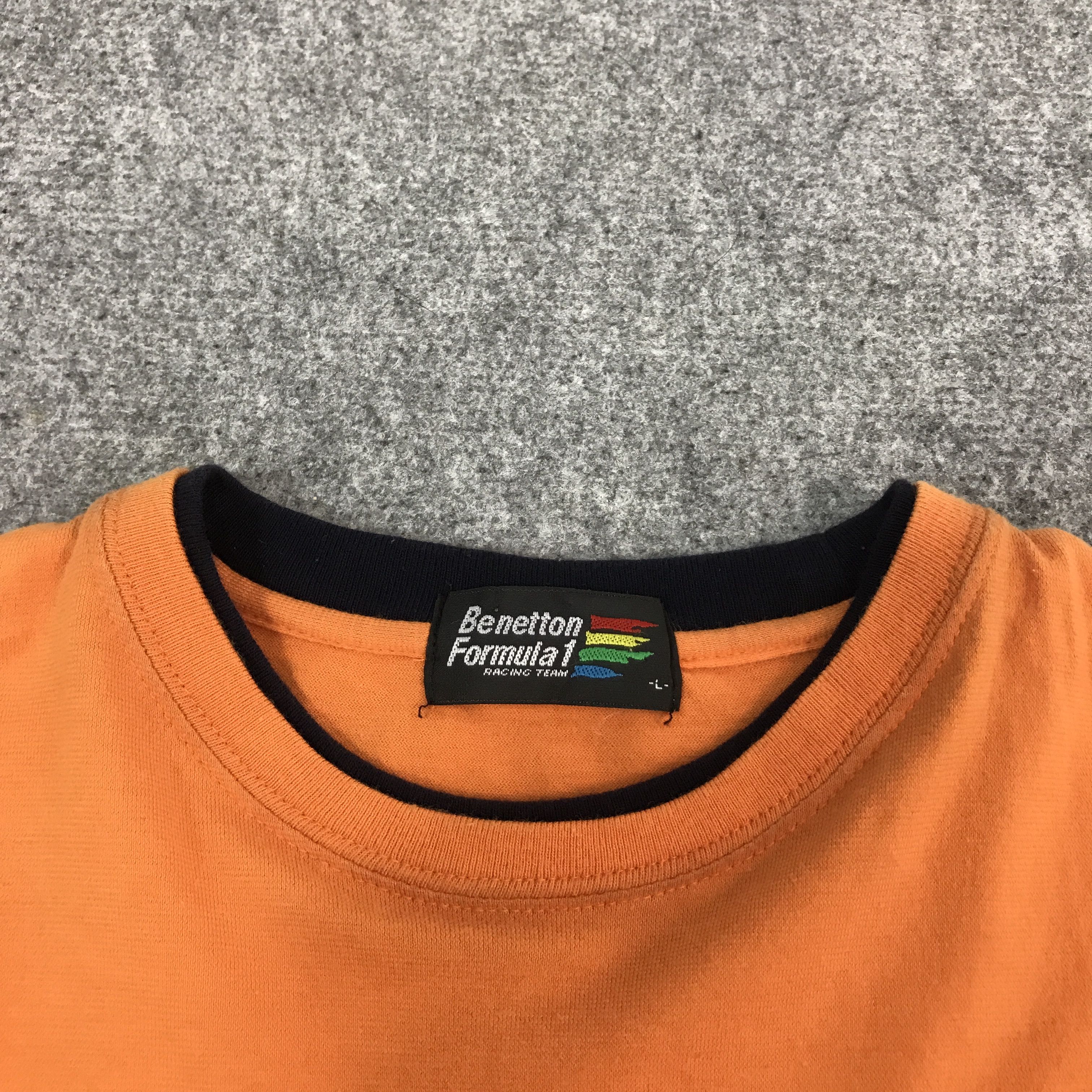 Benetton benetton formula 1 racing team tshirts Size US L / EU 52-54 / 3 - 5 Thumbnail