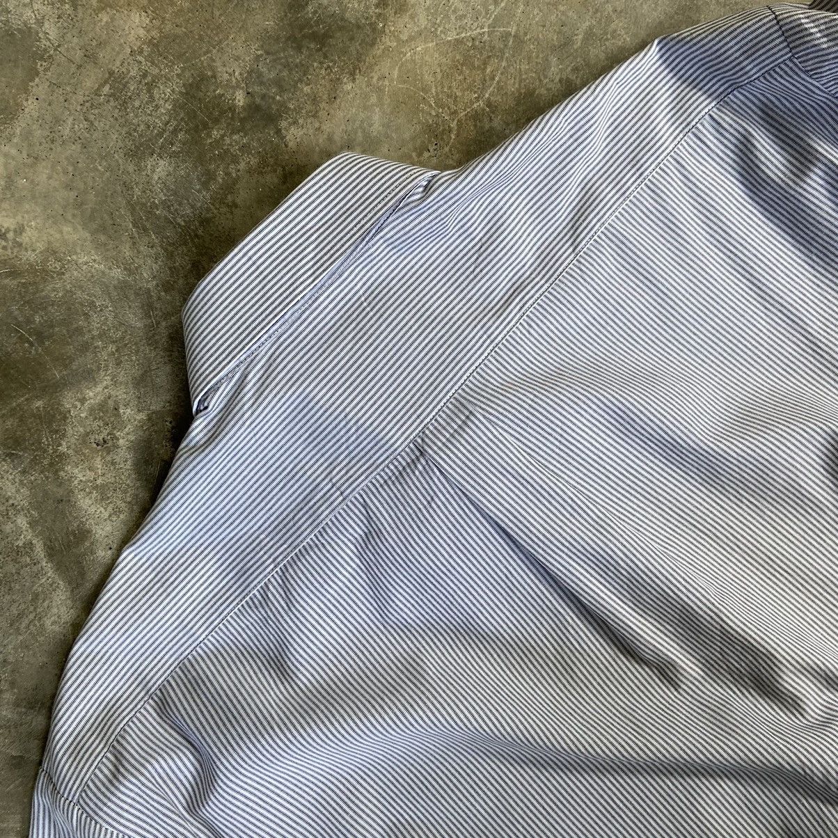 Yohji Yamamoto Sacsny by Yohji Yamamoto Stripe Long Sleeve Button Up Shirt Size US XL / EU 56 / 4 - 7 Thumbnail