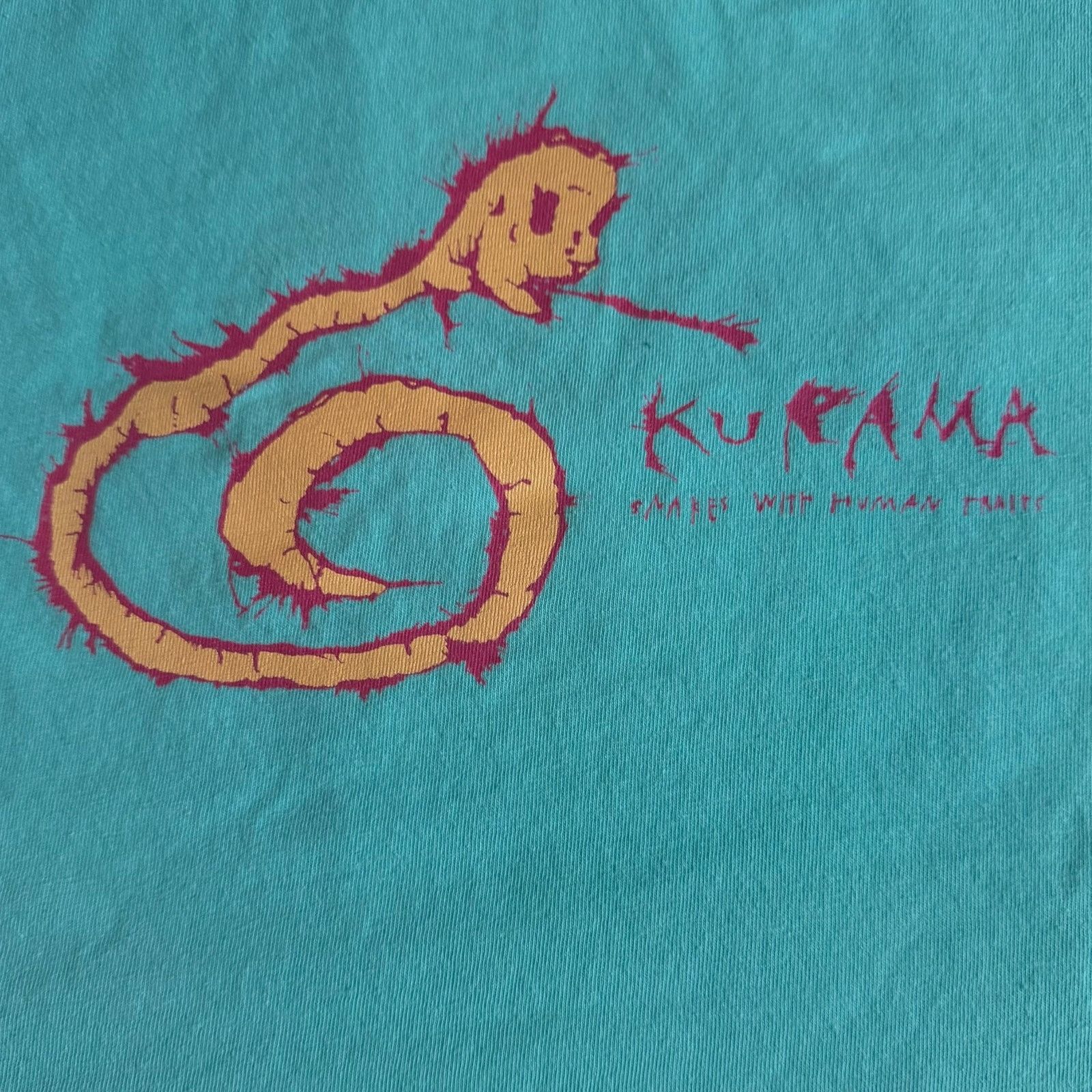 Band Tees Kurama Band Snakes With Human Traits Turquoise Shirt Size XL Size US XL / EU 56 / 4 - 2 Thumbnail