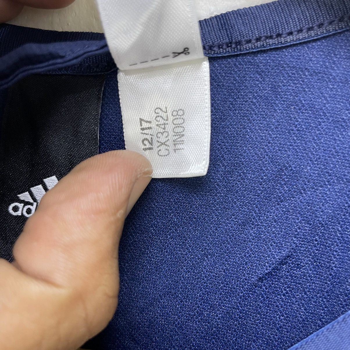 Adidas × Vintage Y2k Adidas Collar Less Light Jacket Size US M / EU 48-50 / 2 - 4 Thumbnail