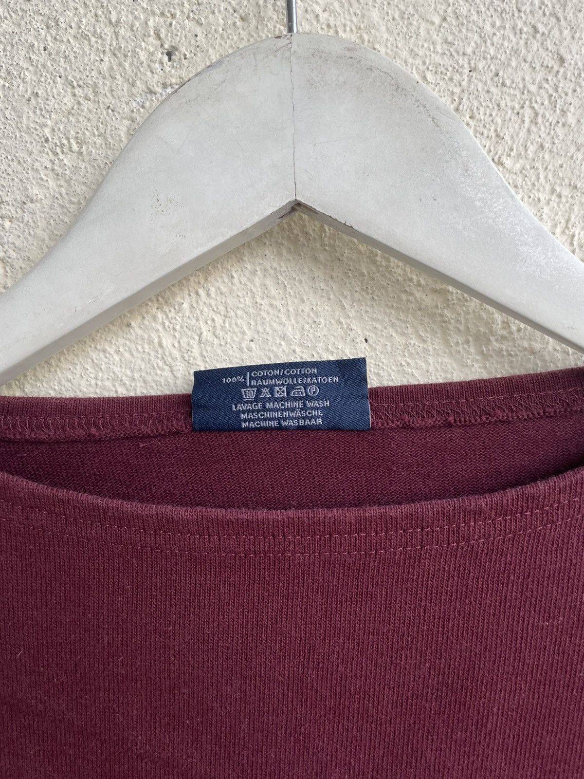 Maison Margiela Saint James Naval Breton Elbow Patch Long Sleeve Number Nine Size US M / EU 48-50 / 2 - 2 Thumbnail