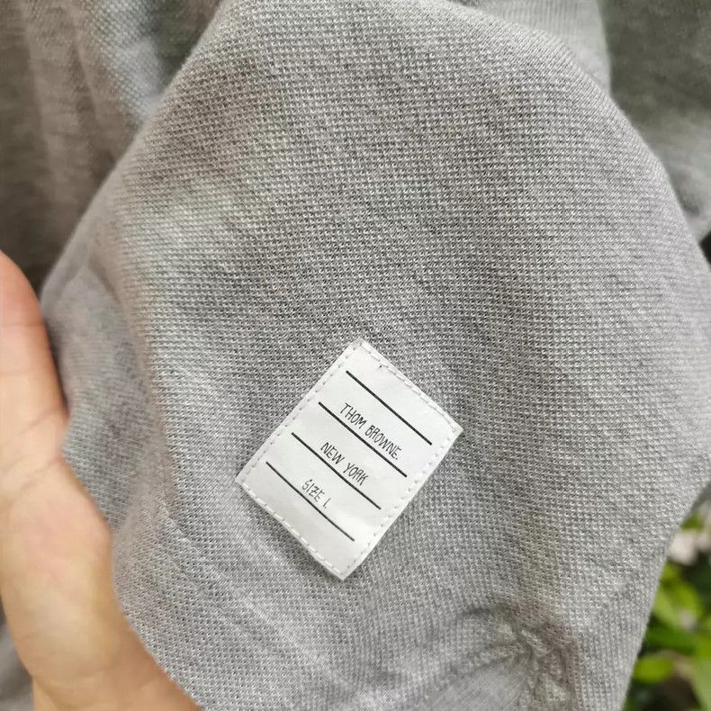 Thom Browne Thom Browne Short sleeve polo shirt Size US S / EU 44-46 / 1 - 4 Thumbnail