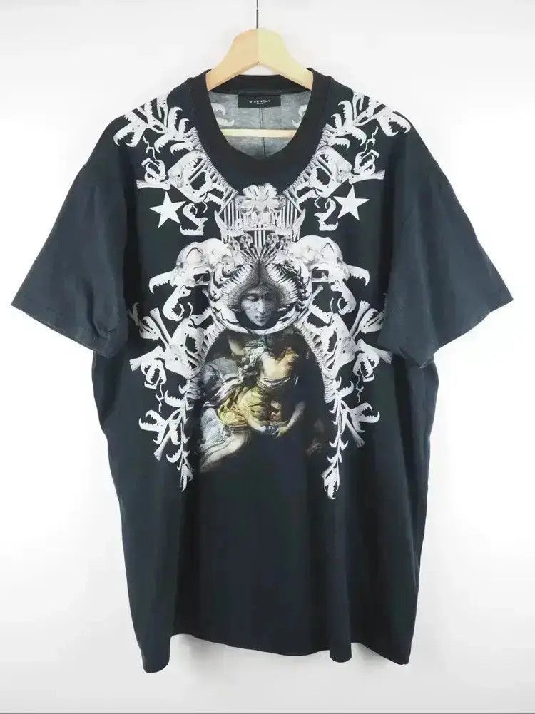 Givenchy Givenchy 12FW Tisci Holy Angle Tee Size US L / EU 52-54 / 3 - 1 Thumbnail