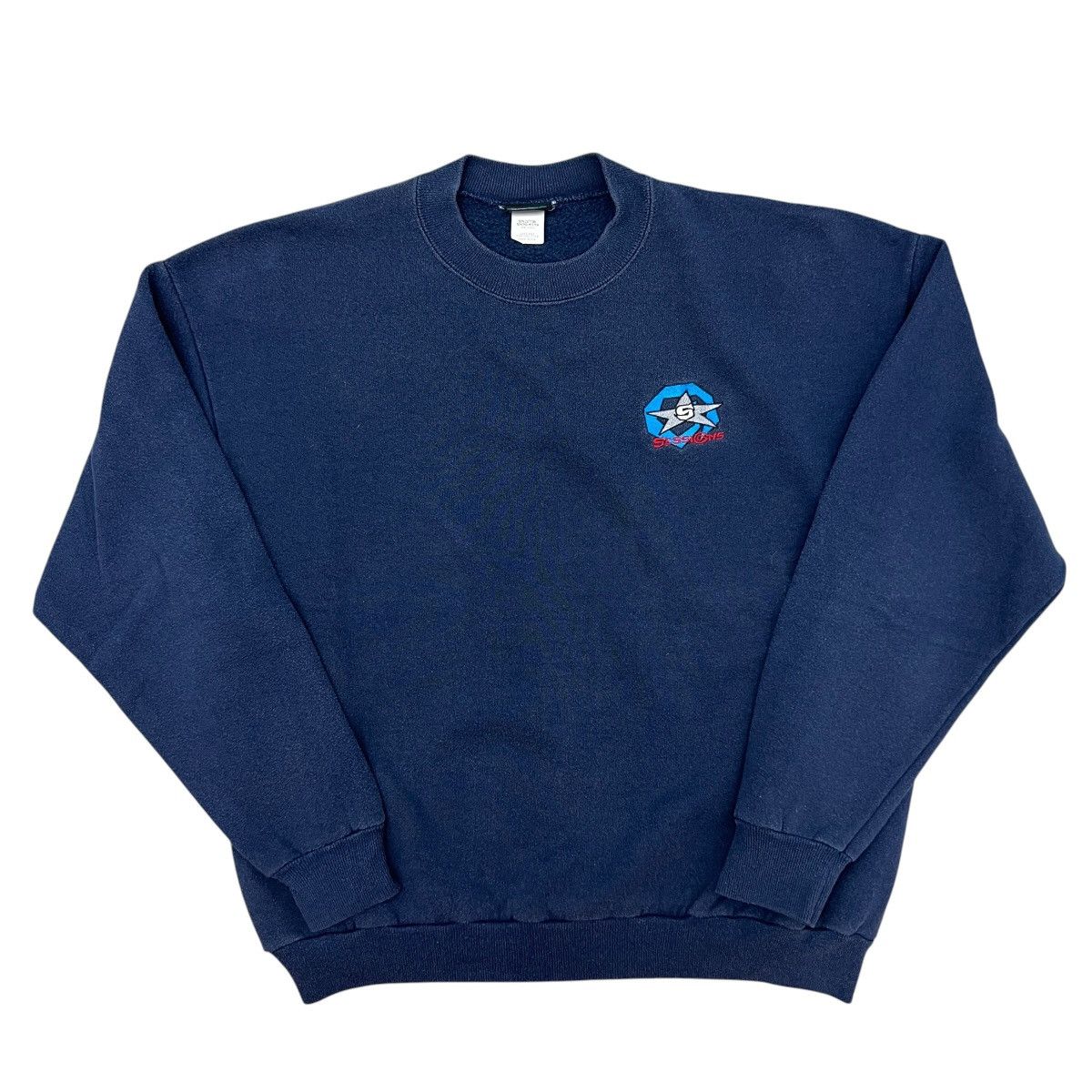 Sessions Vintage 90s SESSIONS Embroidered Logo Sweatshirt Size US L / EU 52-54 / 3 - 1 Thumbnail