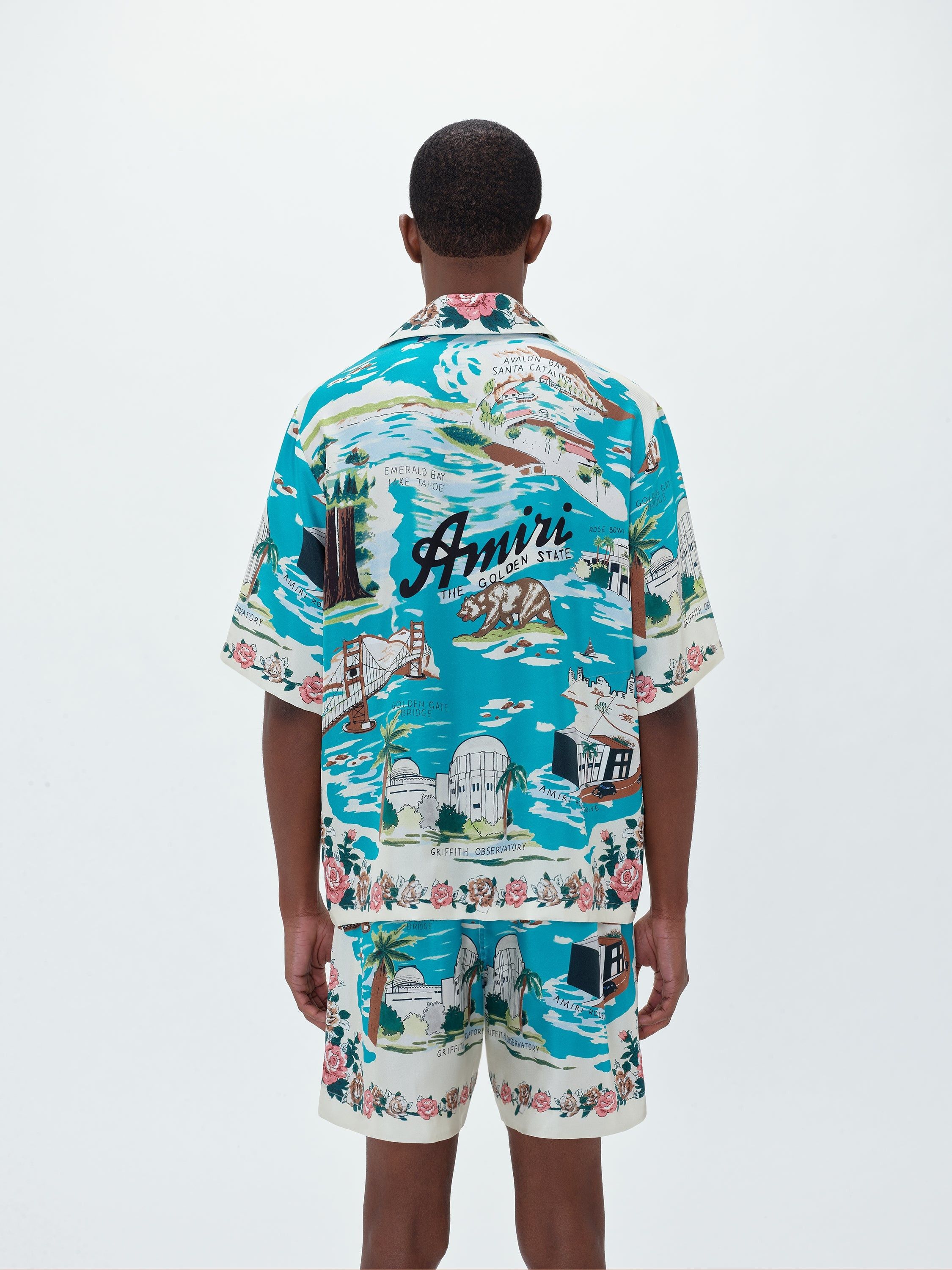 Amiri o1s1wg110825 California Bowling Shirt in Multicolor Size US XL / EU 56 / 4 - 4 Thumbnail