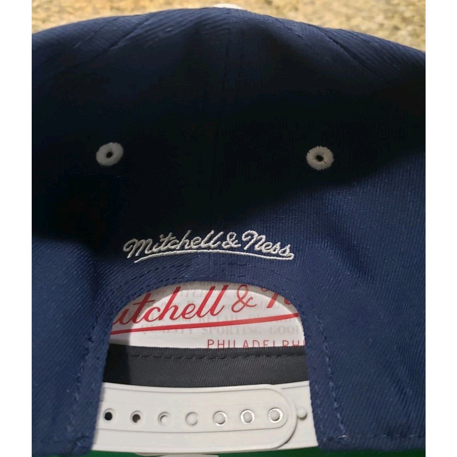 Mitchell & Ness New York Yankees Hat Cap Topps Snapback Navy Mitchell & Ness Size ONE SIZE - 5 Thumbnail