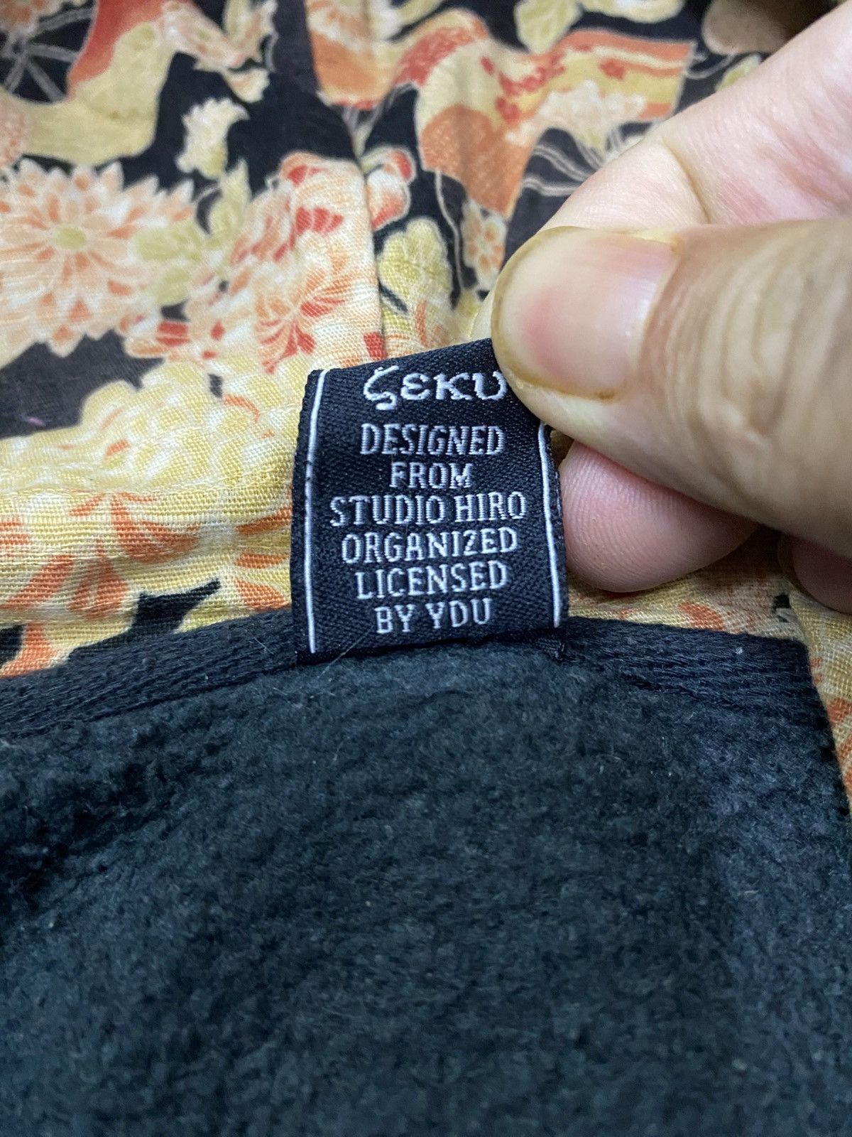 Japanese Brand Seku By Studio Hiro Japanese Classic Koi Zipper Hoodie Size US L / EU 52-54 / 3 - 14 Thumbnail