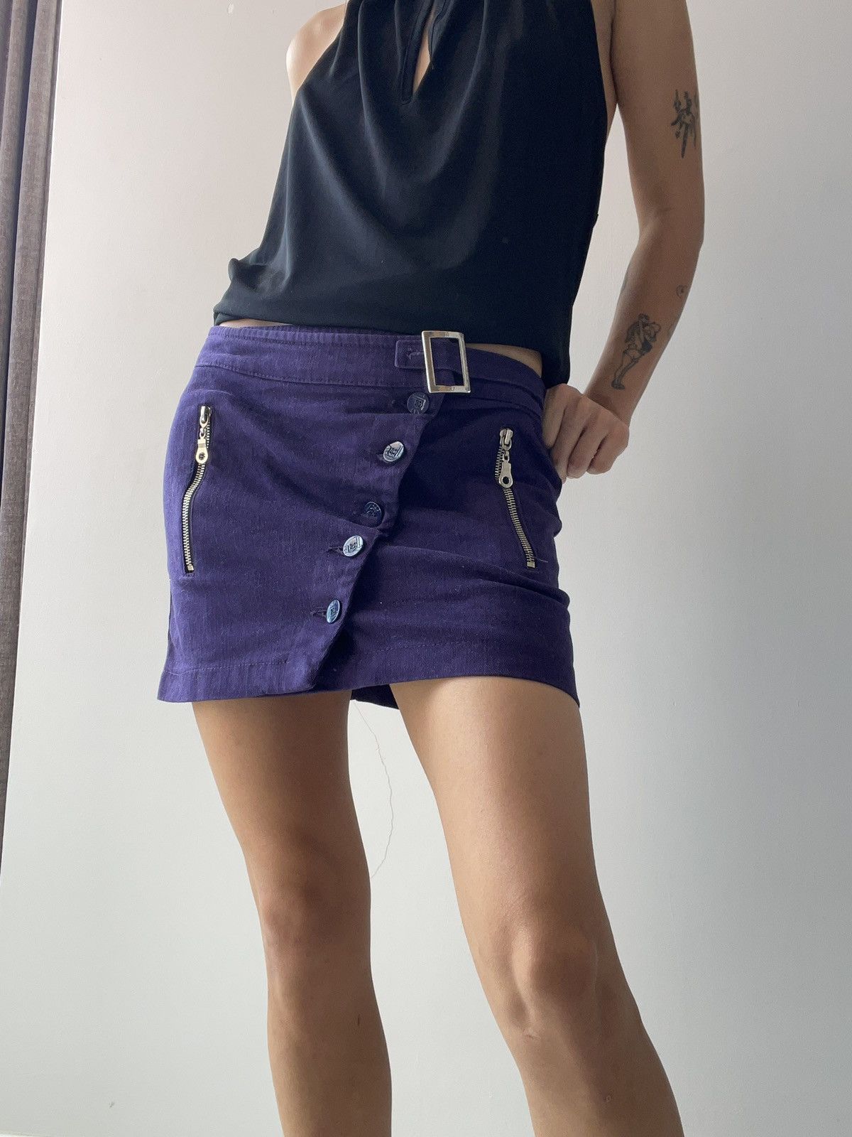 Vintage y2k skirt Size 24" / US 00 / IT 34 - 3 Thumbnail