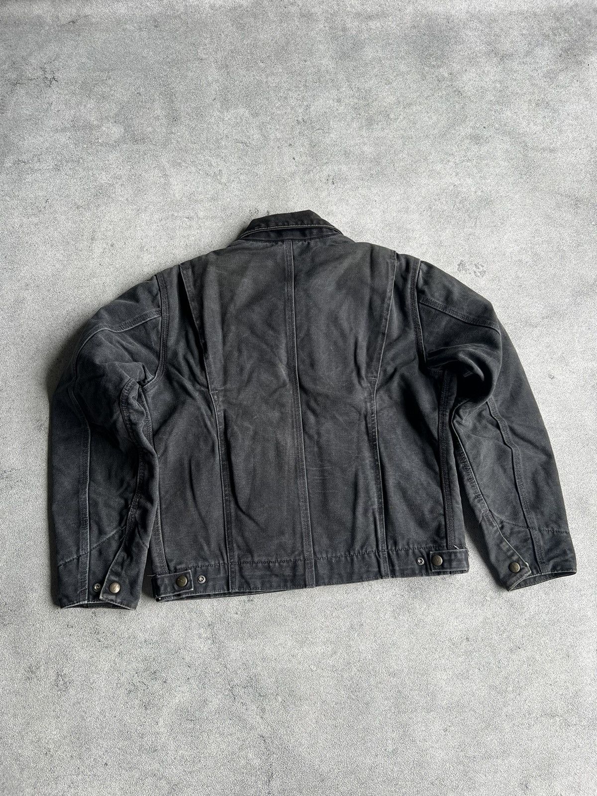 Carhartt × Vintage Carhartt Detroit Jacket WJ097 PTL / Petrol Gray