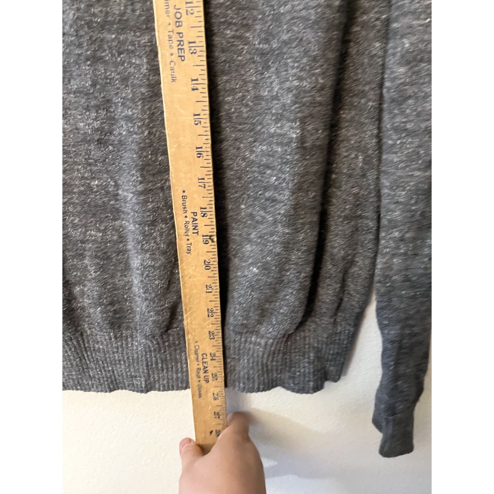 Gap VINTAGE Gap Sweater Mens Design & Crafted 1/4 Zip Cotton Long Sleeve Gray Size US M / EU 48-50 / 2 - 4 Thumbnail