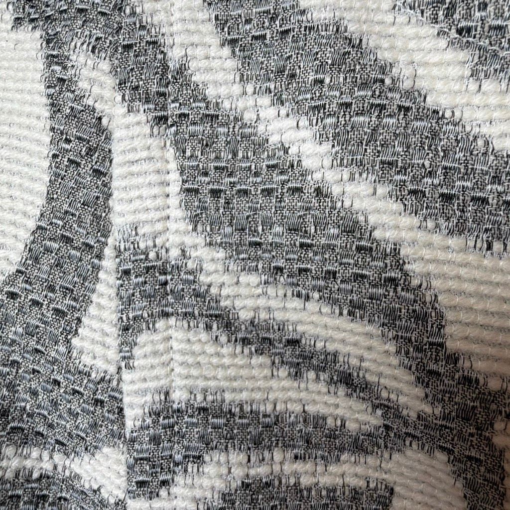 Hugo Boss NWT Hugo Boss Jacquard Jacket Jamonia & Skirt Varoci Set in Ivory Grey 6 (034) Size M / US 6-8 / IT 42-44 - 11 Thumbnail