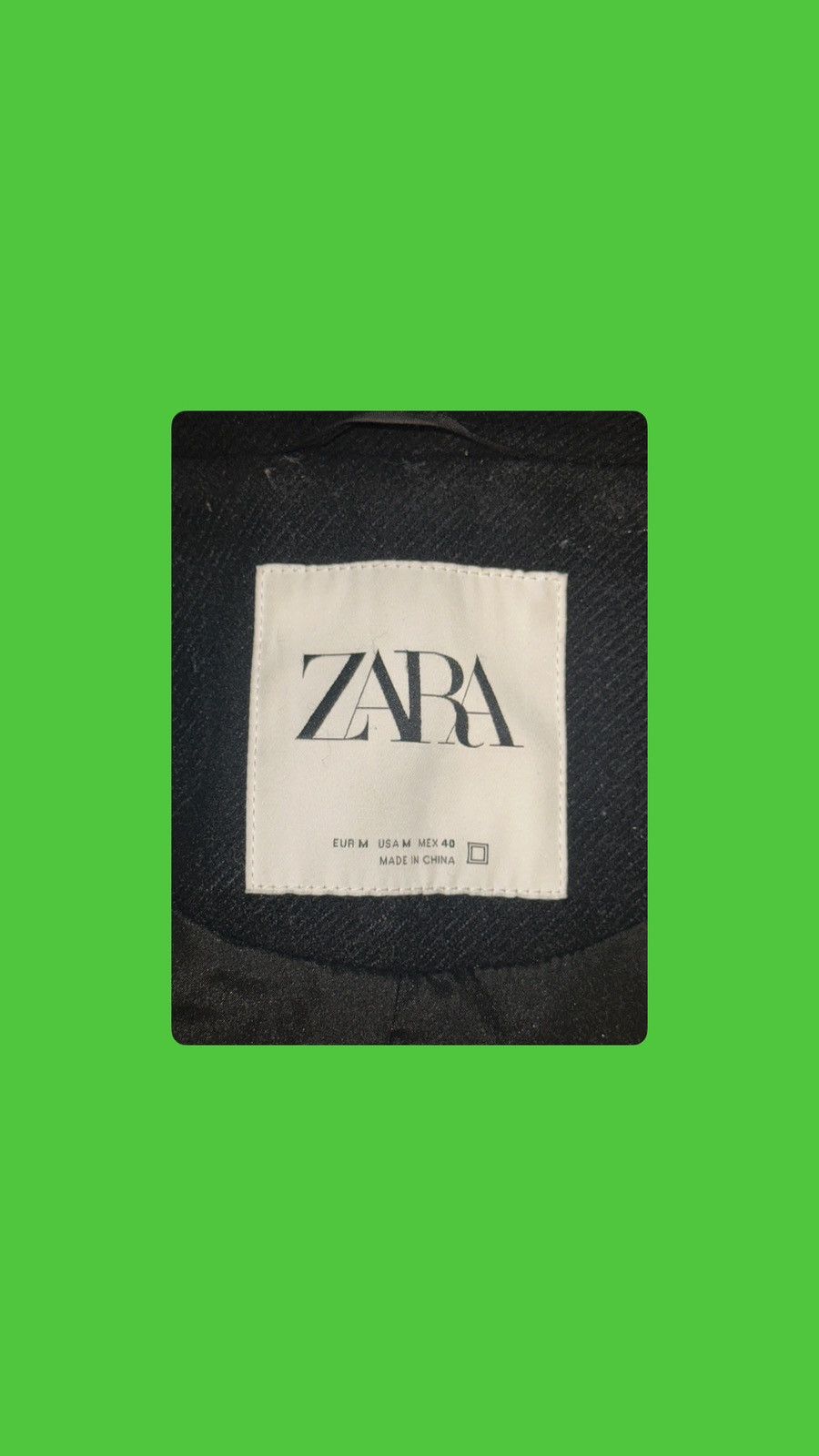 Zara Zara Long Coat Black Size US M / EU 48-50 / 2 - 6 Thumbnail