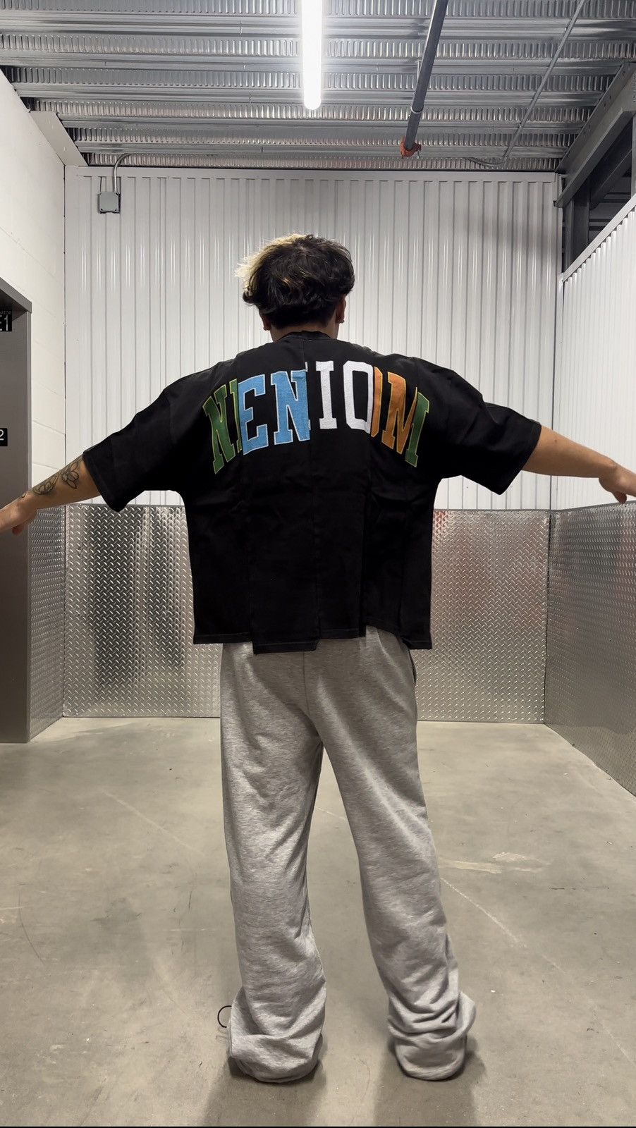 Other Neniom Uneven Characters Boxy Shirt Size US XL / EU 56 / 4 - 4 Thumbnail