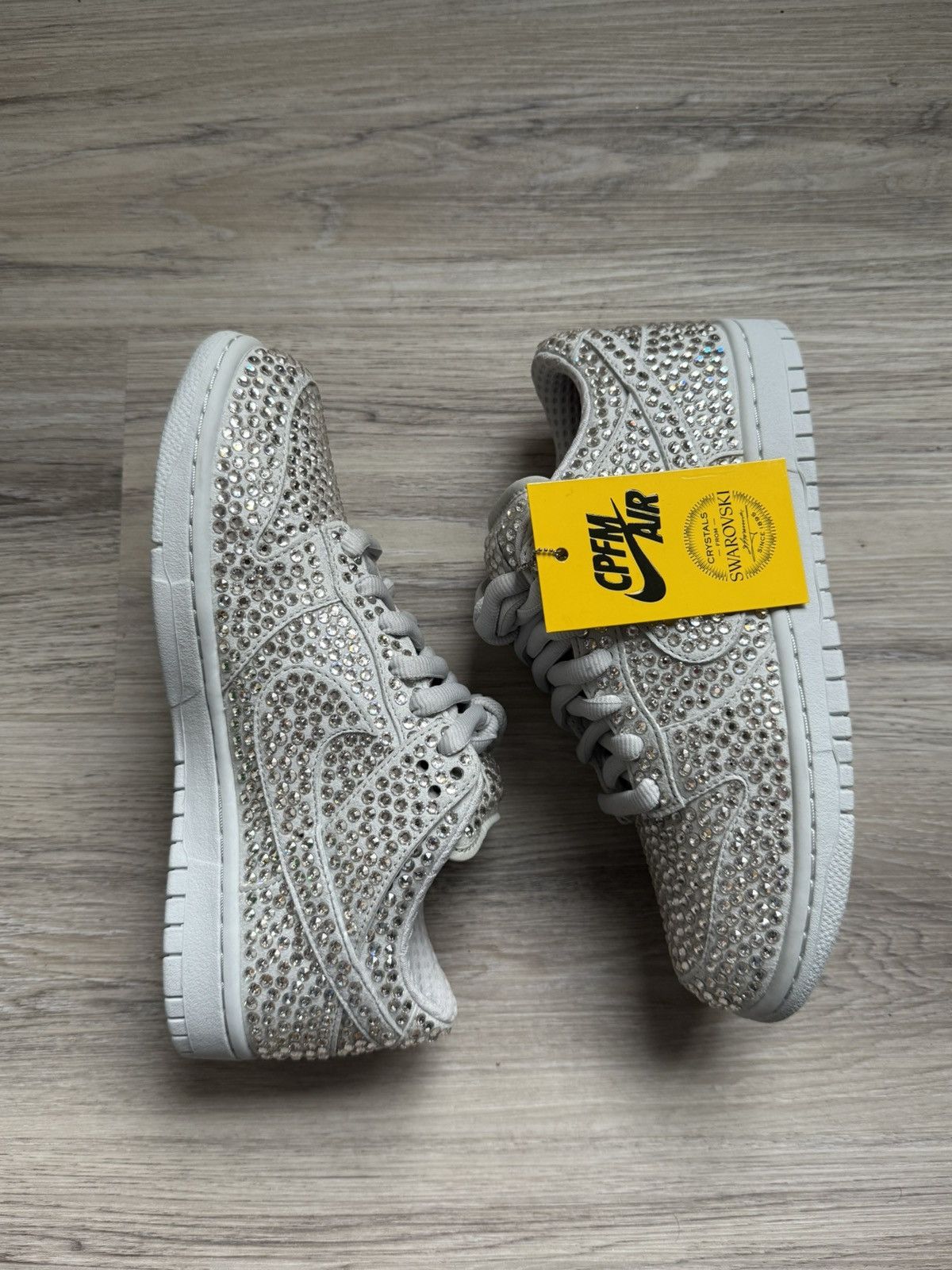 Nike CPFM Swarovski Dunk Low Size US 8 / EU 41 - 3 Thumbnail