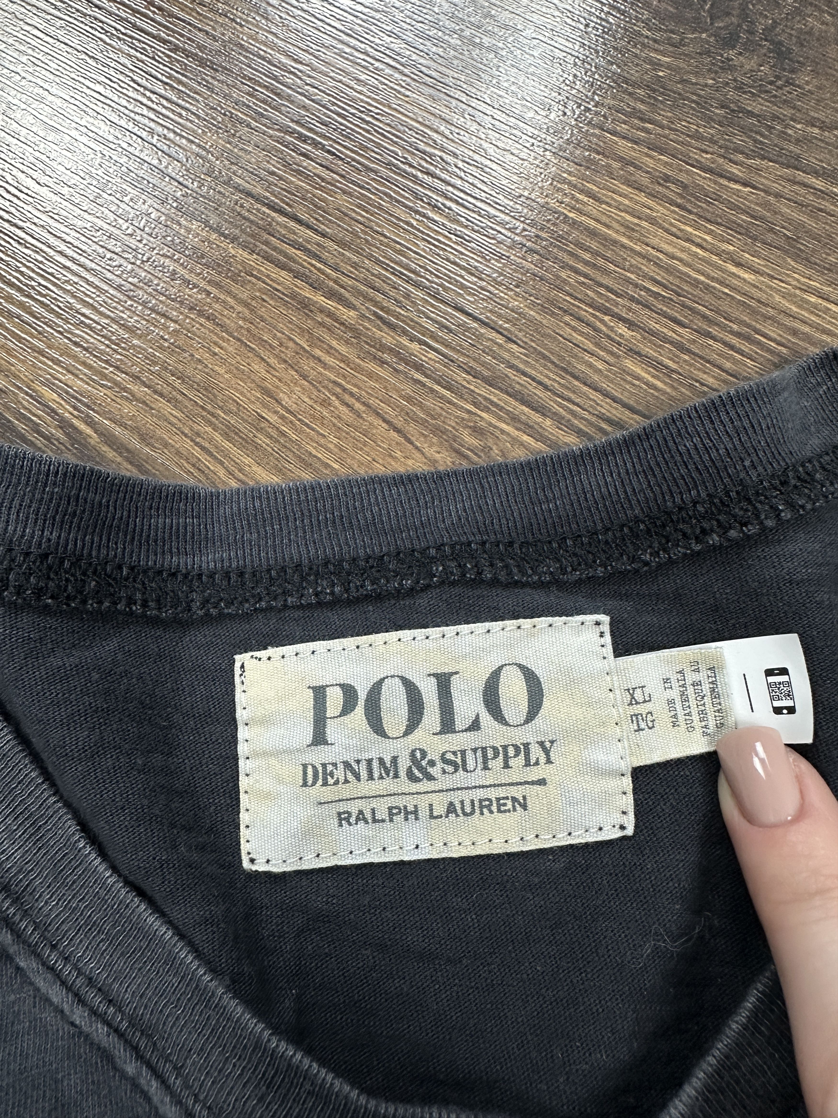 Denim & Supply Ralph Lauren × Polo Ralph Lauren Denim And Supply Ralph Lauren Vintage Long Sleeve T-Shirt Size US XL / EU 56 / 4 - 4 Thumbnail