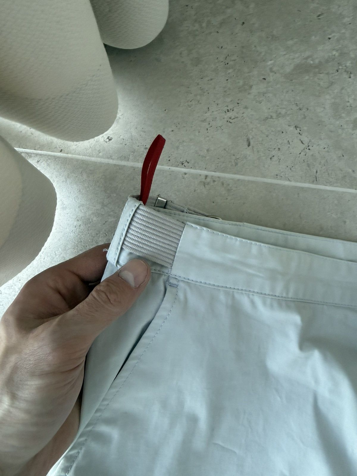 Prada 🔥Vintage Prada Uomo Luna Rossa White Pants Size US 36 / EU 52 - 3 Thumbnail