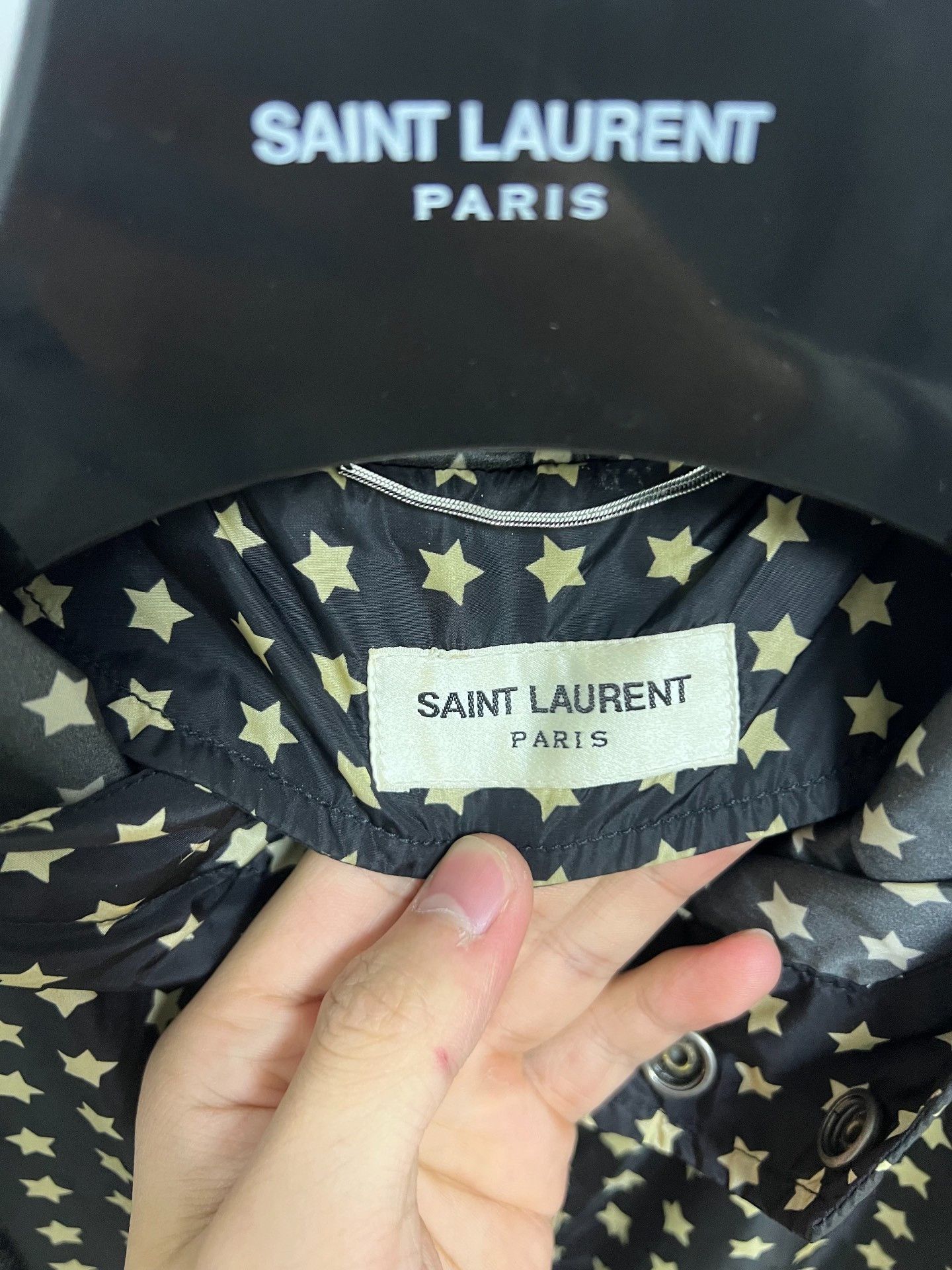 Saint Laurent Paris Saint Laurent 19SS Star Pattern Jacket Size US S / EU 44-46 / 1 - 2 Thumbnail