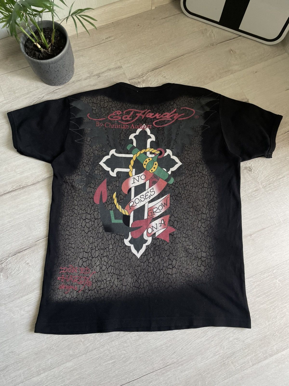 Christian Audigier × Ed Hardy Ed Hardy By Christian Audigier Full Print With Dragon XXL Y2 Size US XL / EU 56 / 4 - 8 Thumbnail