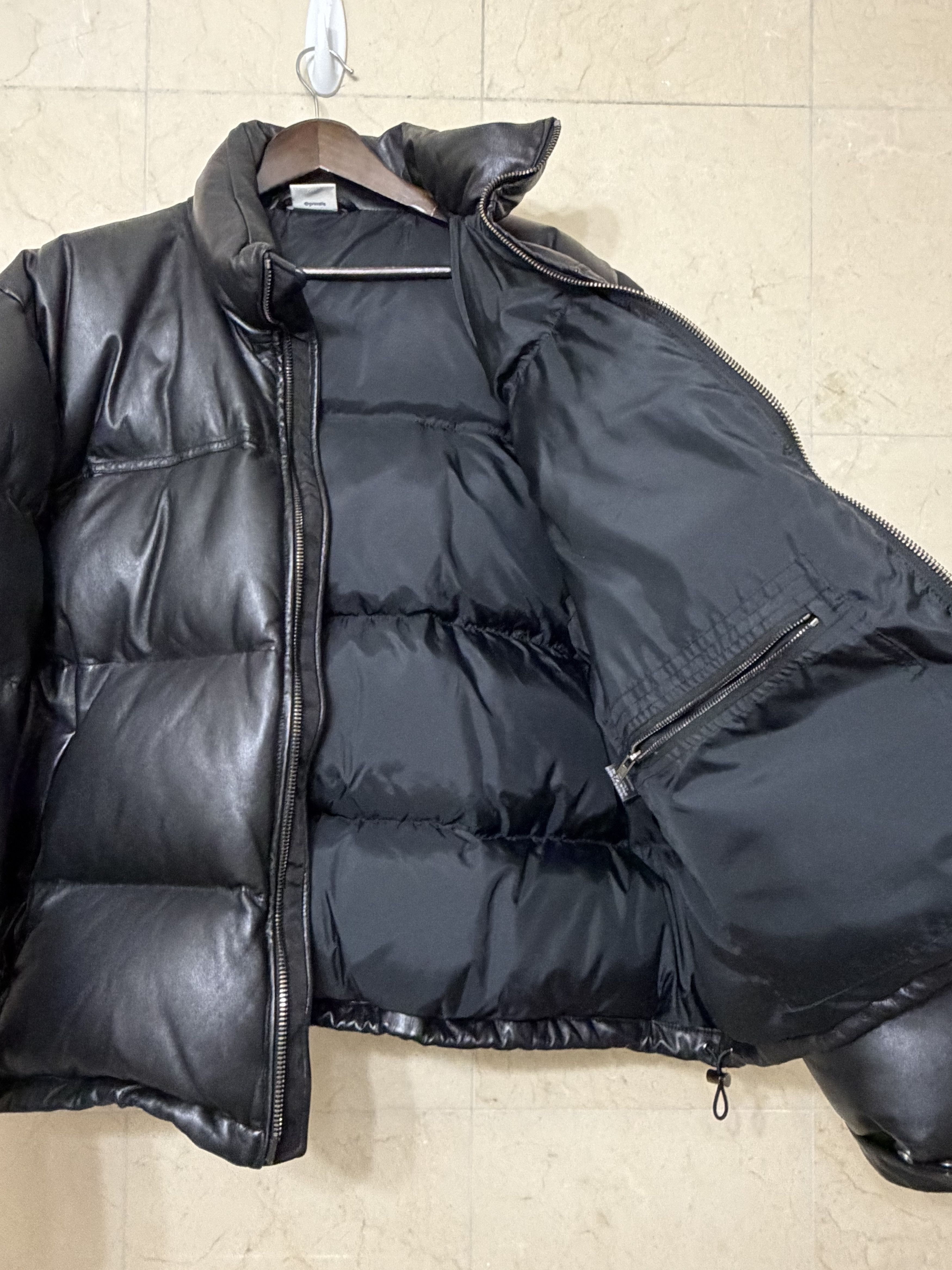 Vetements Vetements Leather Down Puffer Jacket Size US M / EU 48-50 / 2 - 5 Thumbnail