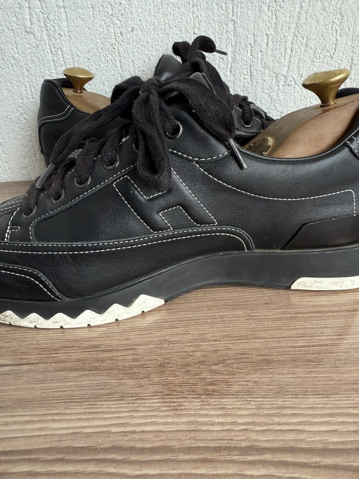 Hermes Trail leather sneaker Size US 8.5 / EU 41-42 - 14 Thumbnail