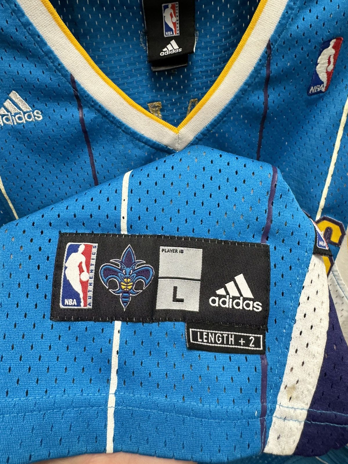 Adidas New Orleans 3 Chris Paul vintage nba basketball jersey L sz Size US L / EU 52-54 / 3 - 7 Thumbnail