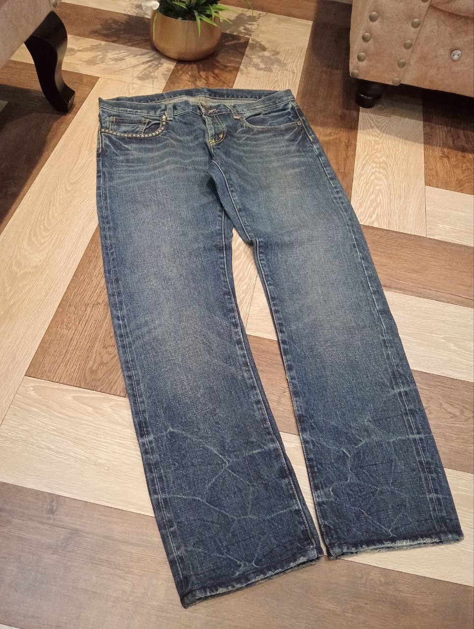 Hysteric Glamour VINTAGE HYSTERIC GLAMOUR DENIM SELVEDGE PANTS Size US 32 / EU 48 - 3 Thumbnail