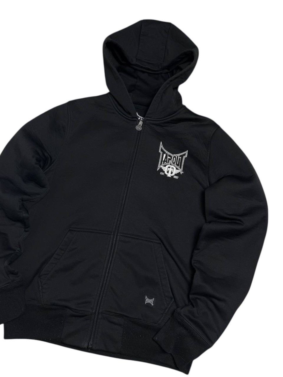 Tapout × Vintage Tapout Zip Up Hoodie Vintage Y2K style Size US L / EU 52-54 / 3 - 1 Thumbnail