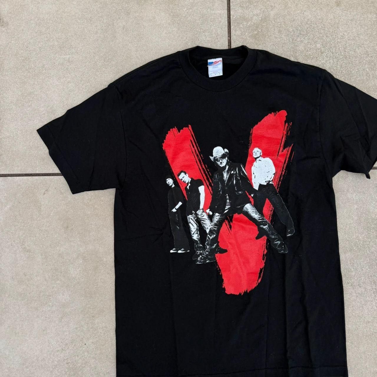 Vintage Vertigo Band Tee Graphic Black Retro Vintage Size US L / EU 52-54 / 3 - 3 Thumbnail
